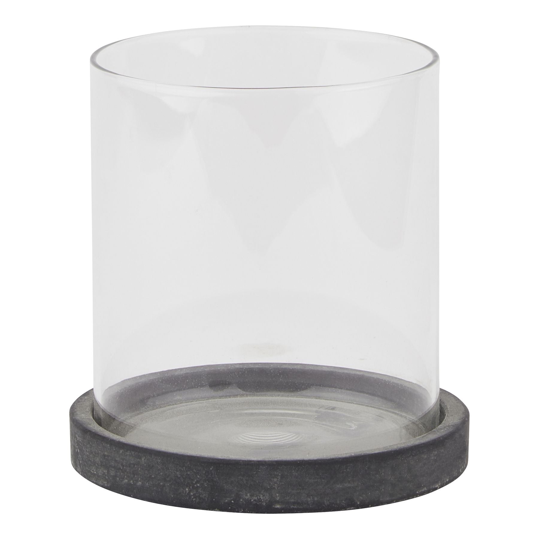 Malmo Grey Hurricane Lantern - Skandi London