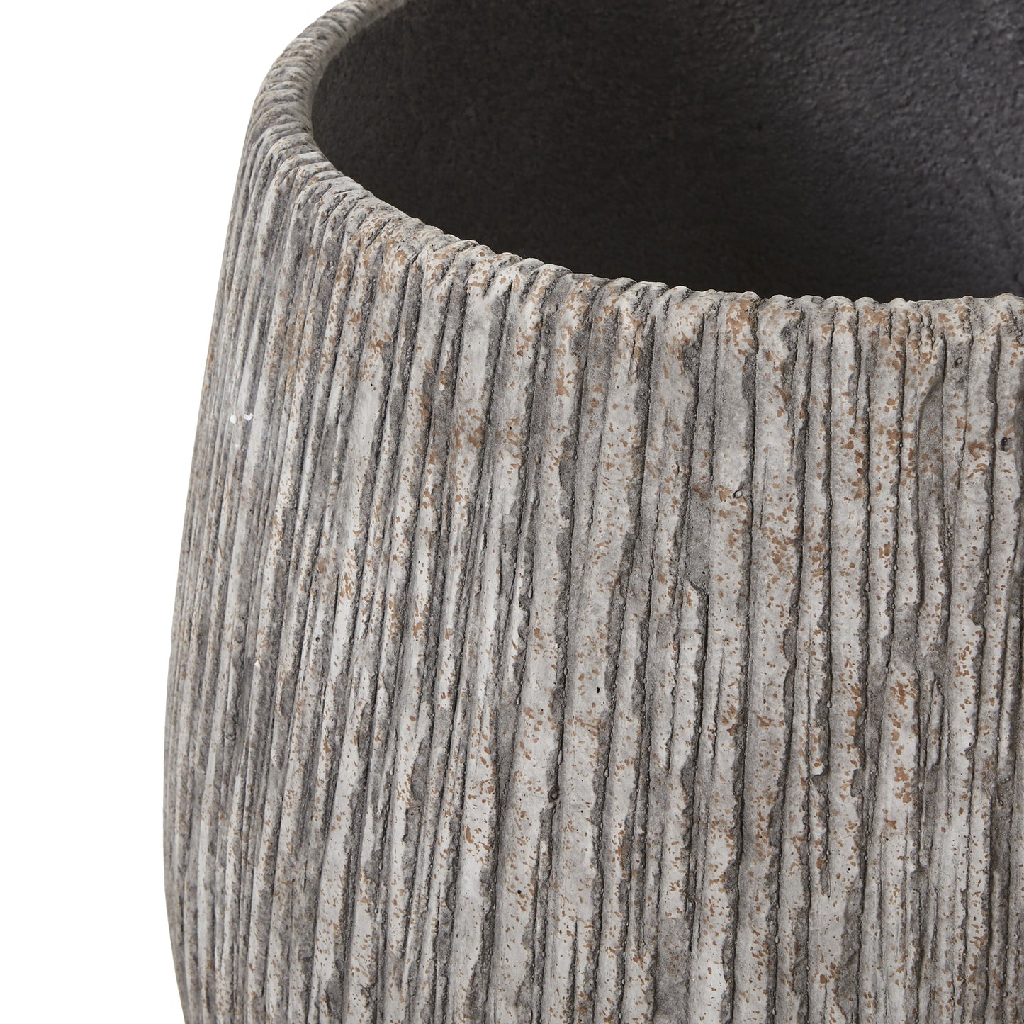 Green Hellebore Plant In Taupe Pot - Skandi London