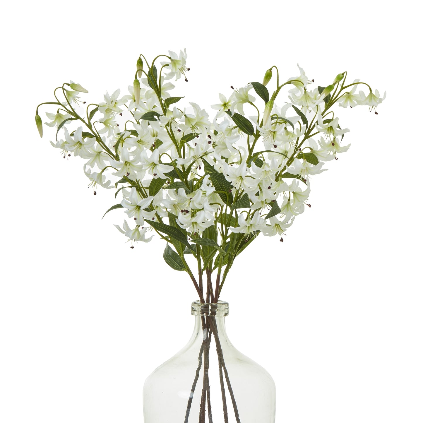 Turks Cap Green Lily Spray - Skandi London