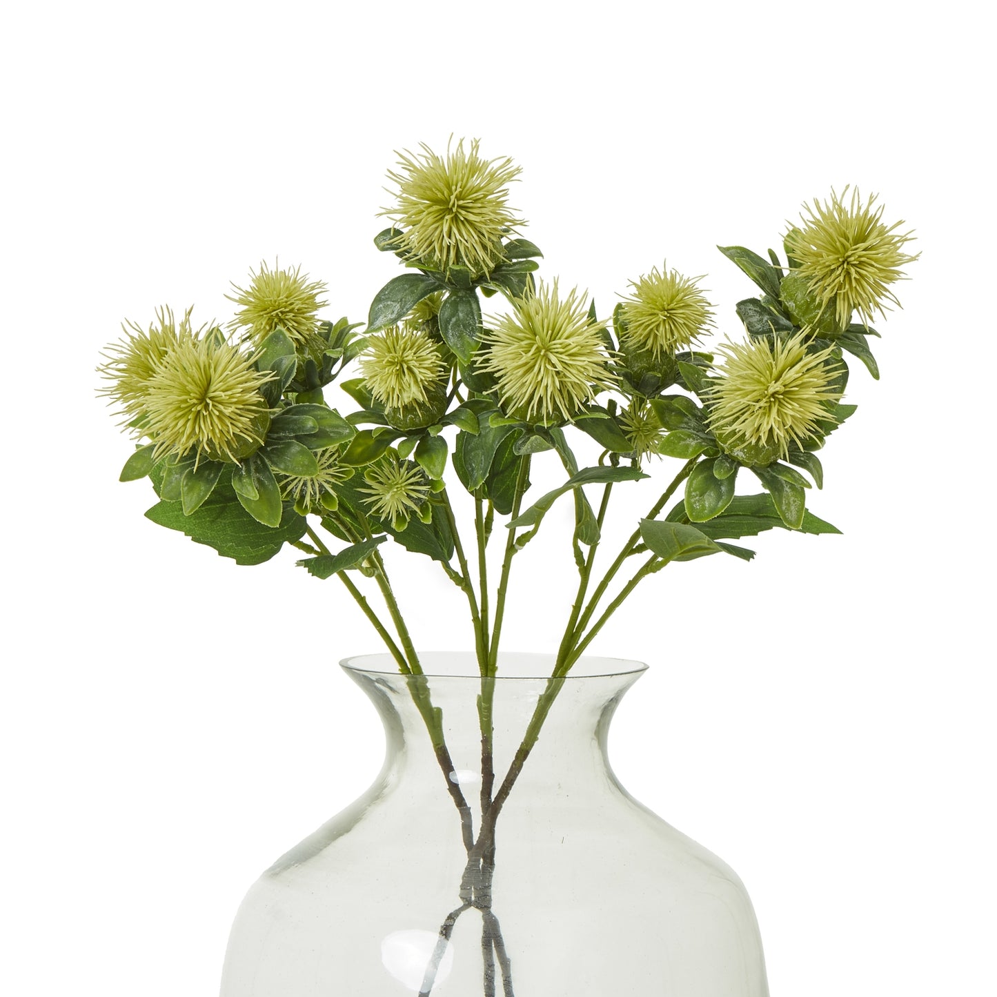 Green Safflower Spray - Skandi London