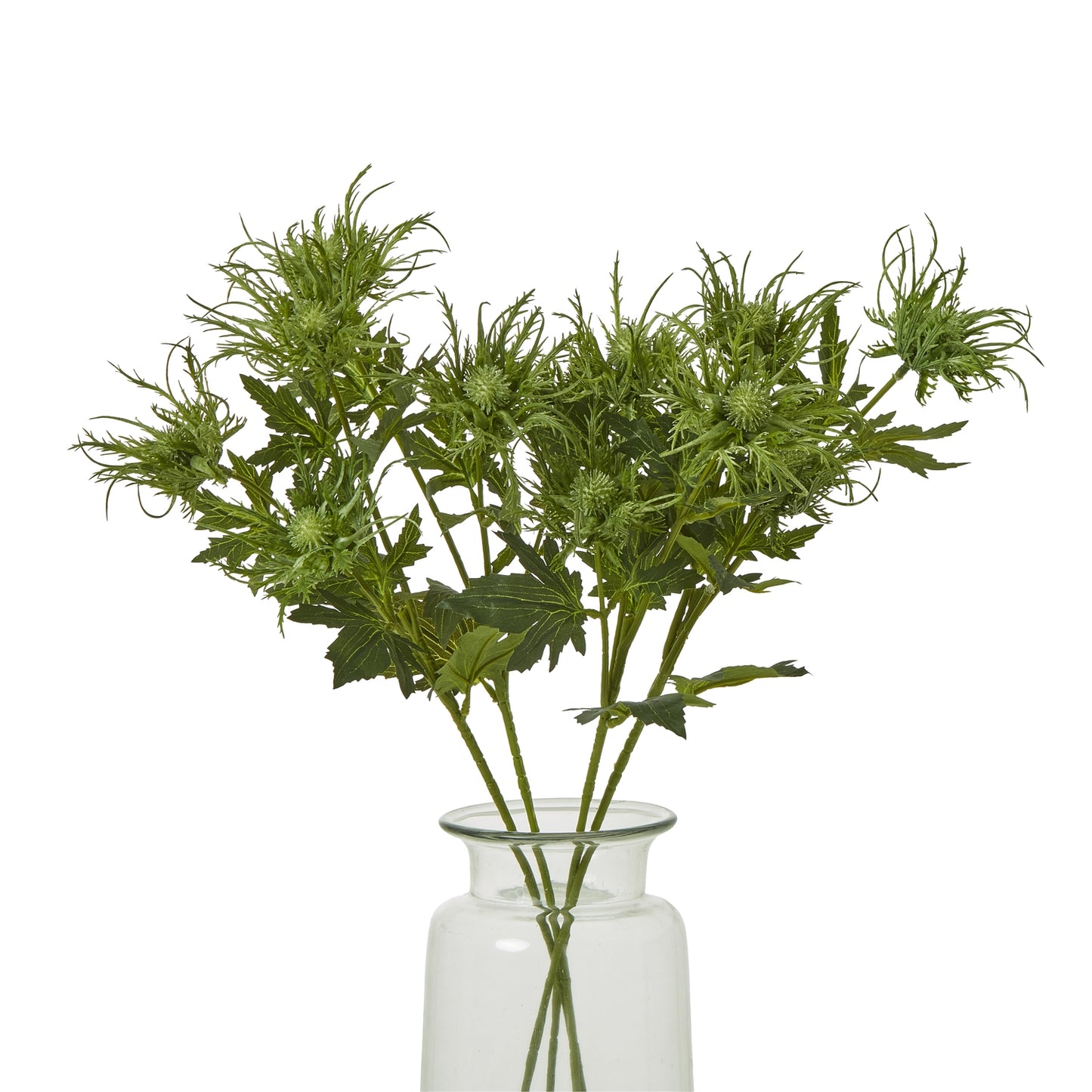Green Sea Holly Spray - Skandi London