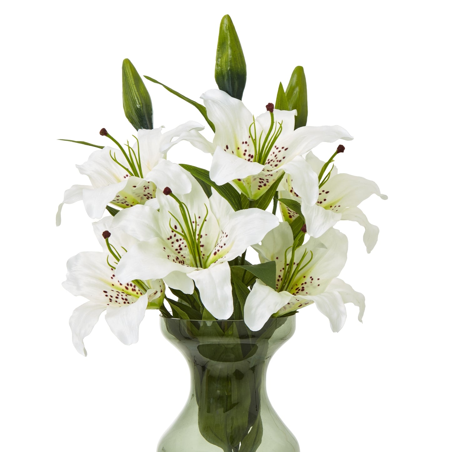 White Madonna Lily Spray - Skandi London