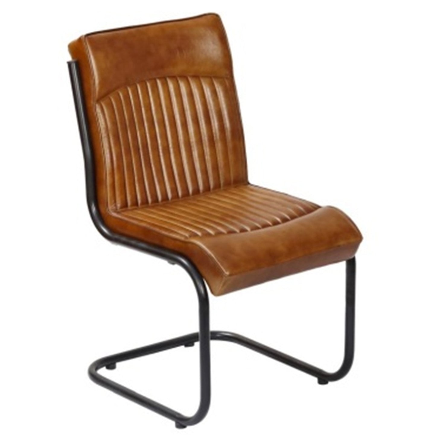 Billy Leather Dining Chair - Skandi London
