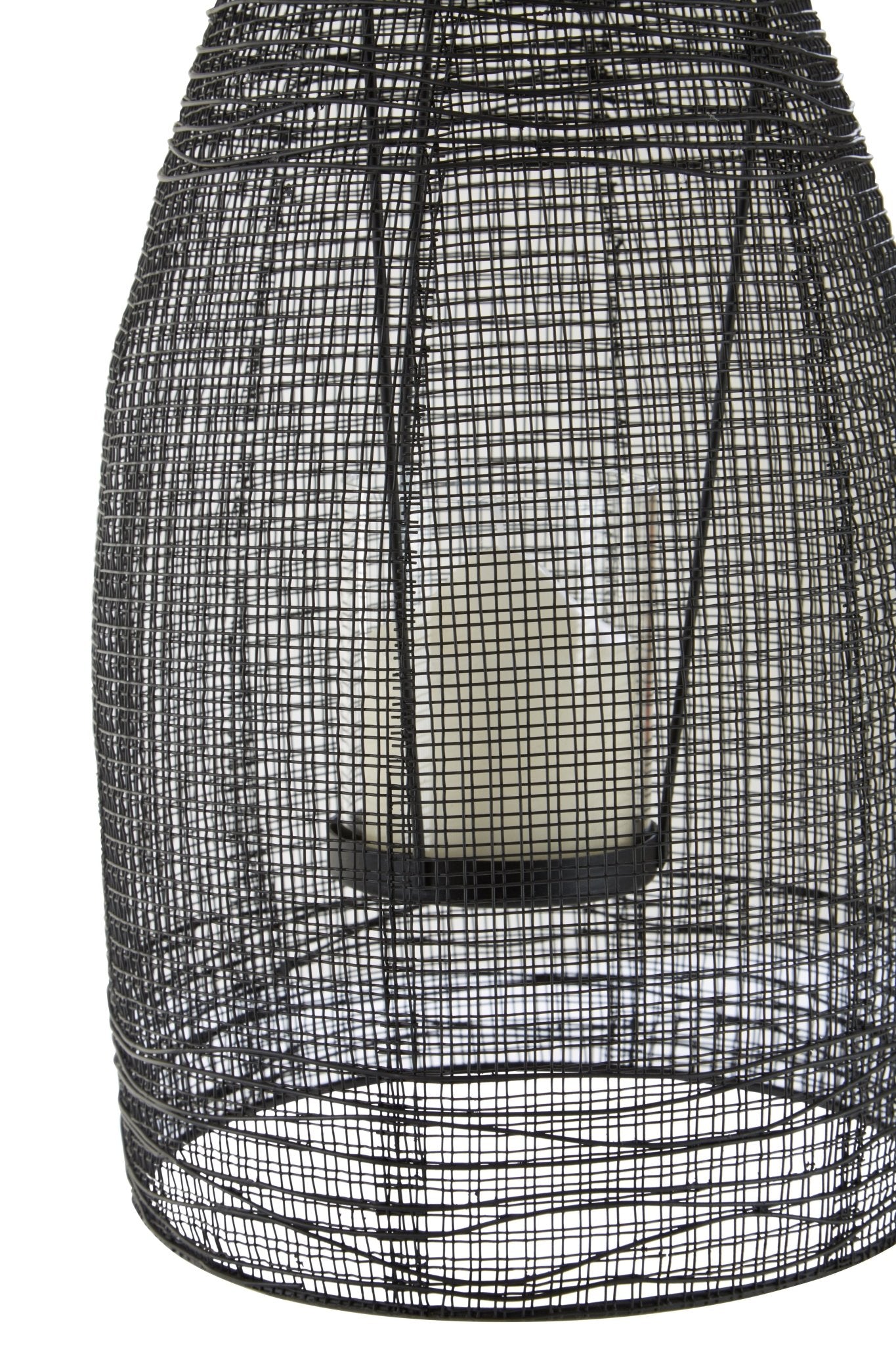 Rania Black Finish Small Lantern - Skandi London