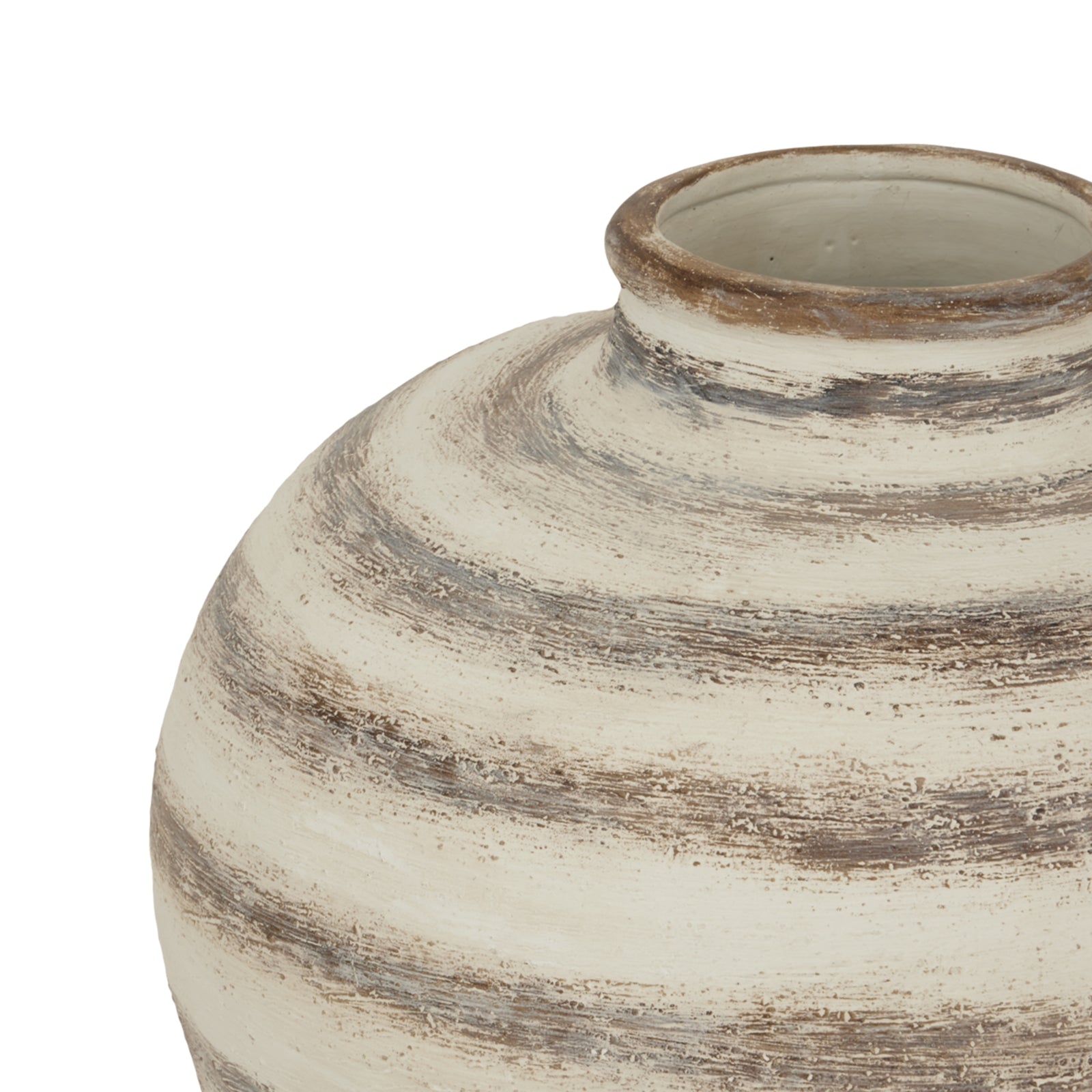 Ravello Large Stripe Amfora Vase - Skandi London