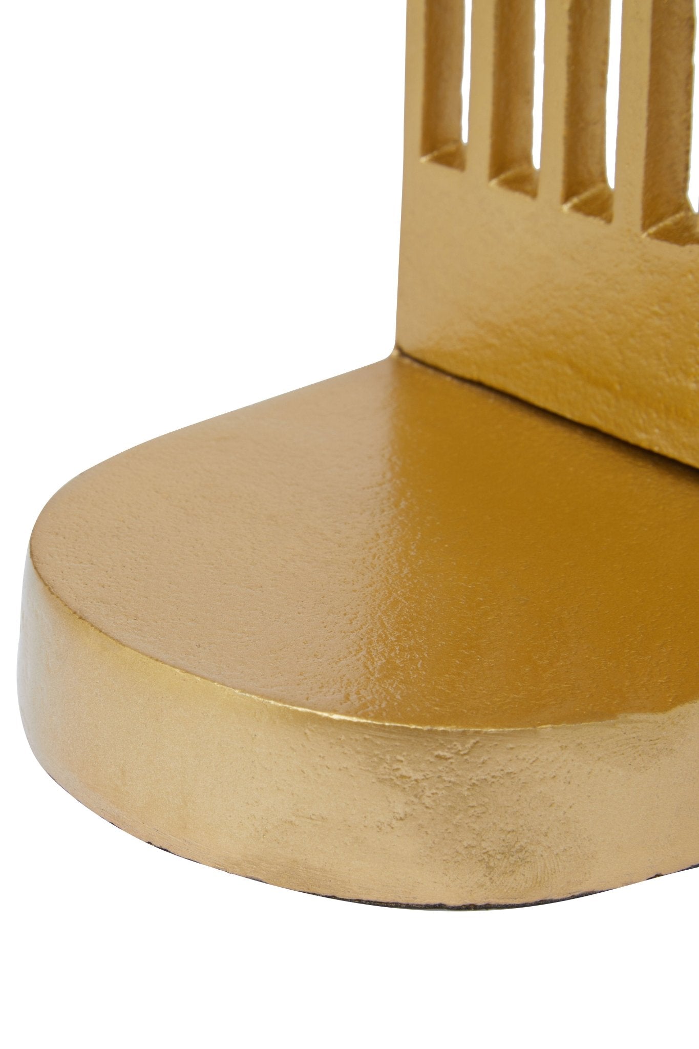 Mia Set Of Two Gold Finish Arched Bookends - Skandi London
