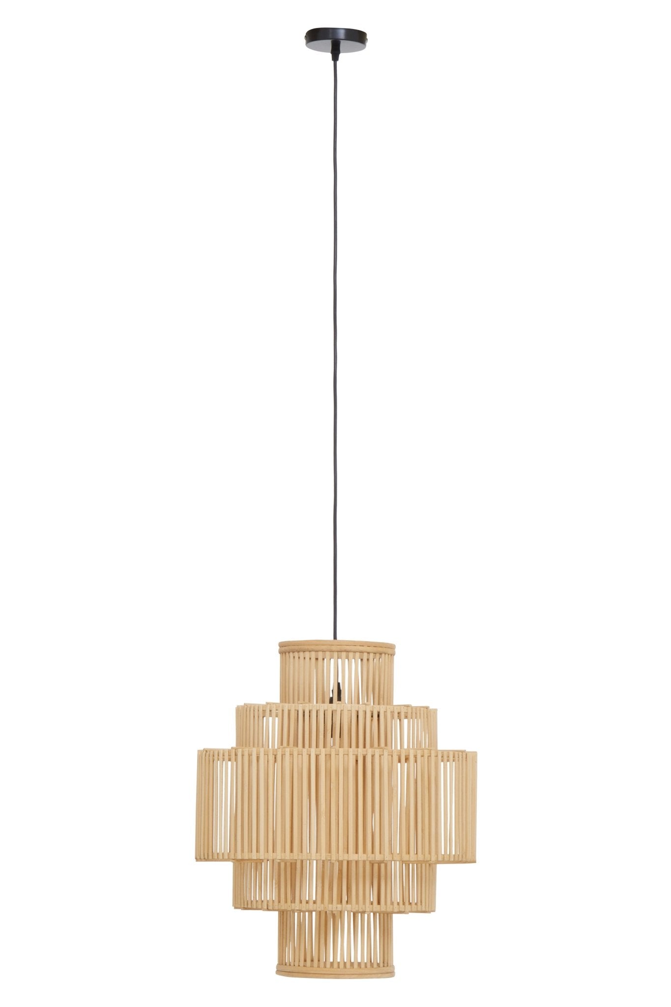 Hjalmar Bamboo Pendant Light - Skandi London