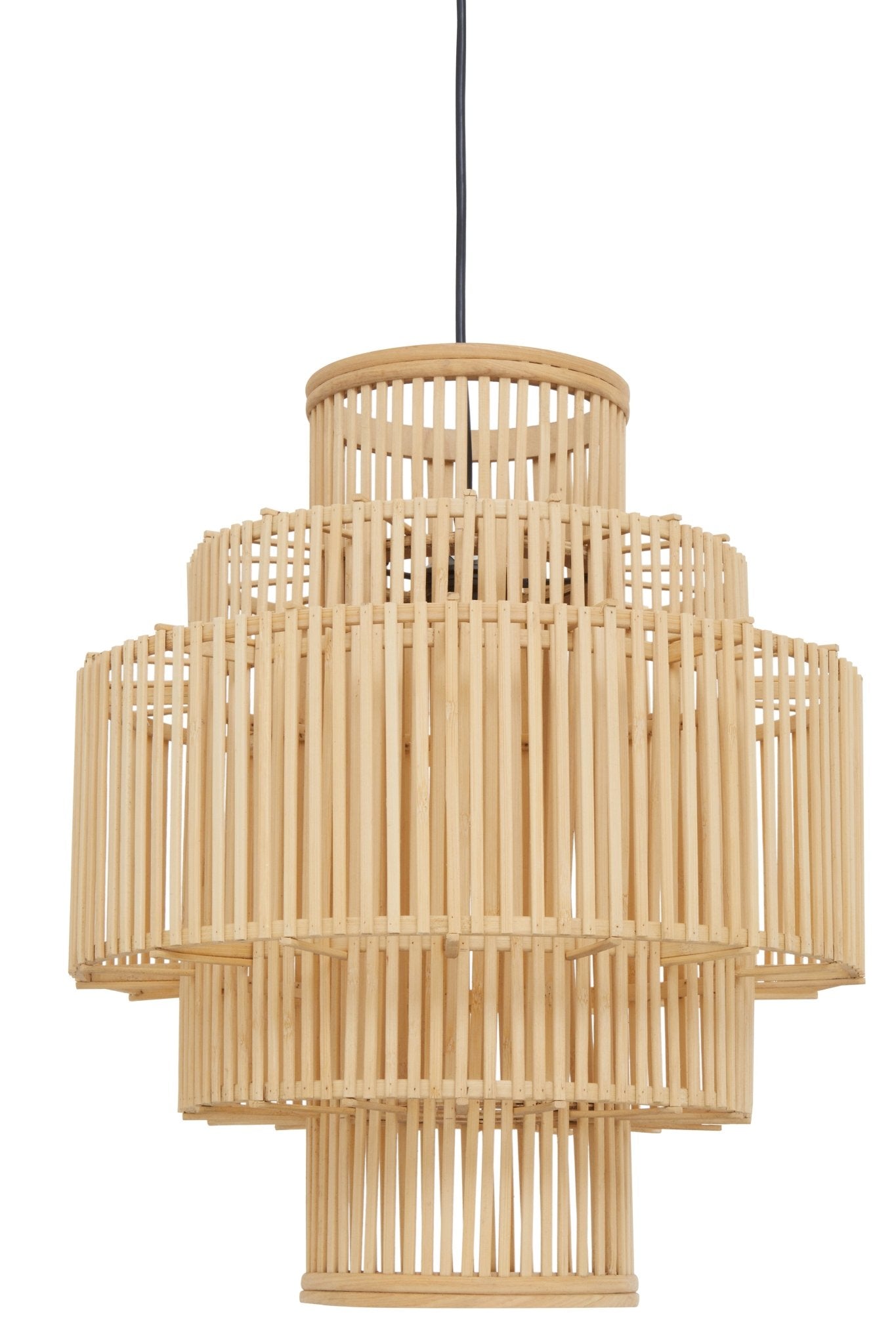 Hjalmar Bamboo Pendant Light - Skandi London