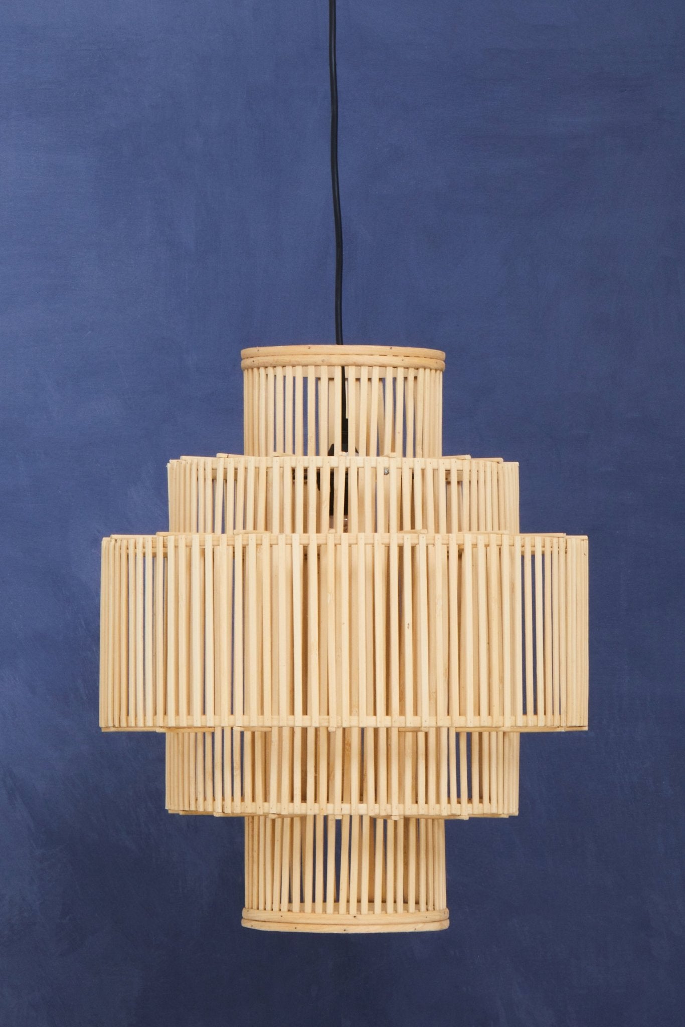 Hjalmar Bamboo Pendant Light - Skandi London