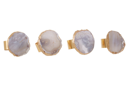Agata Napkin Rings - Skandi London