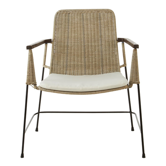 Gunner Traditional Design Natural Rattan Chair - Skandi London