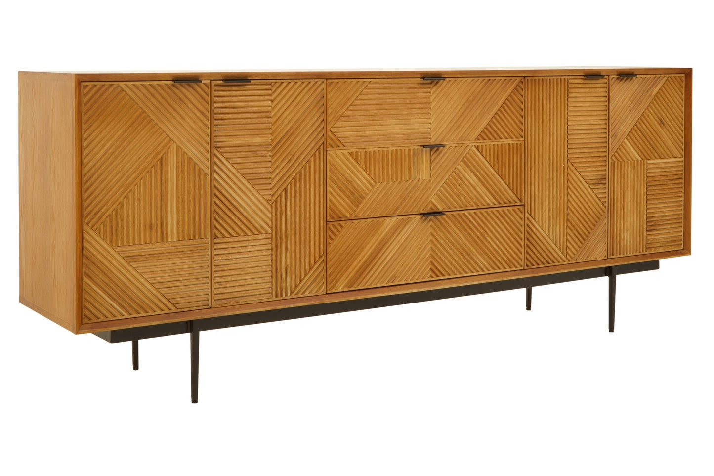 Gunnar Sideboard With Metal Legs - Skandi London