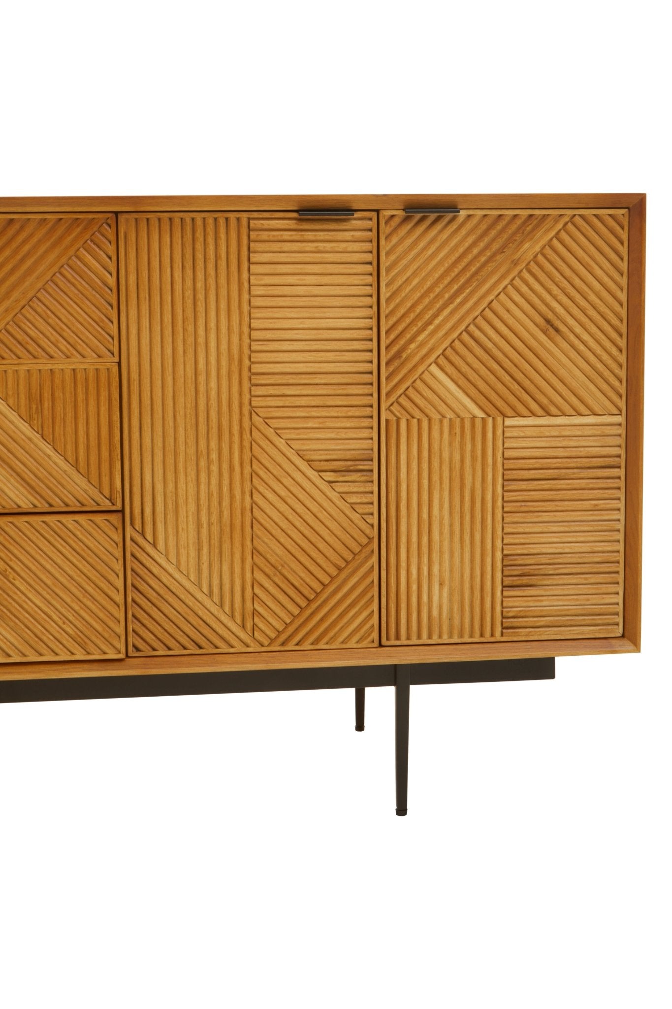 Gunnar Sideboard With Metal Legs - Skandi London