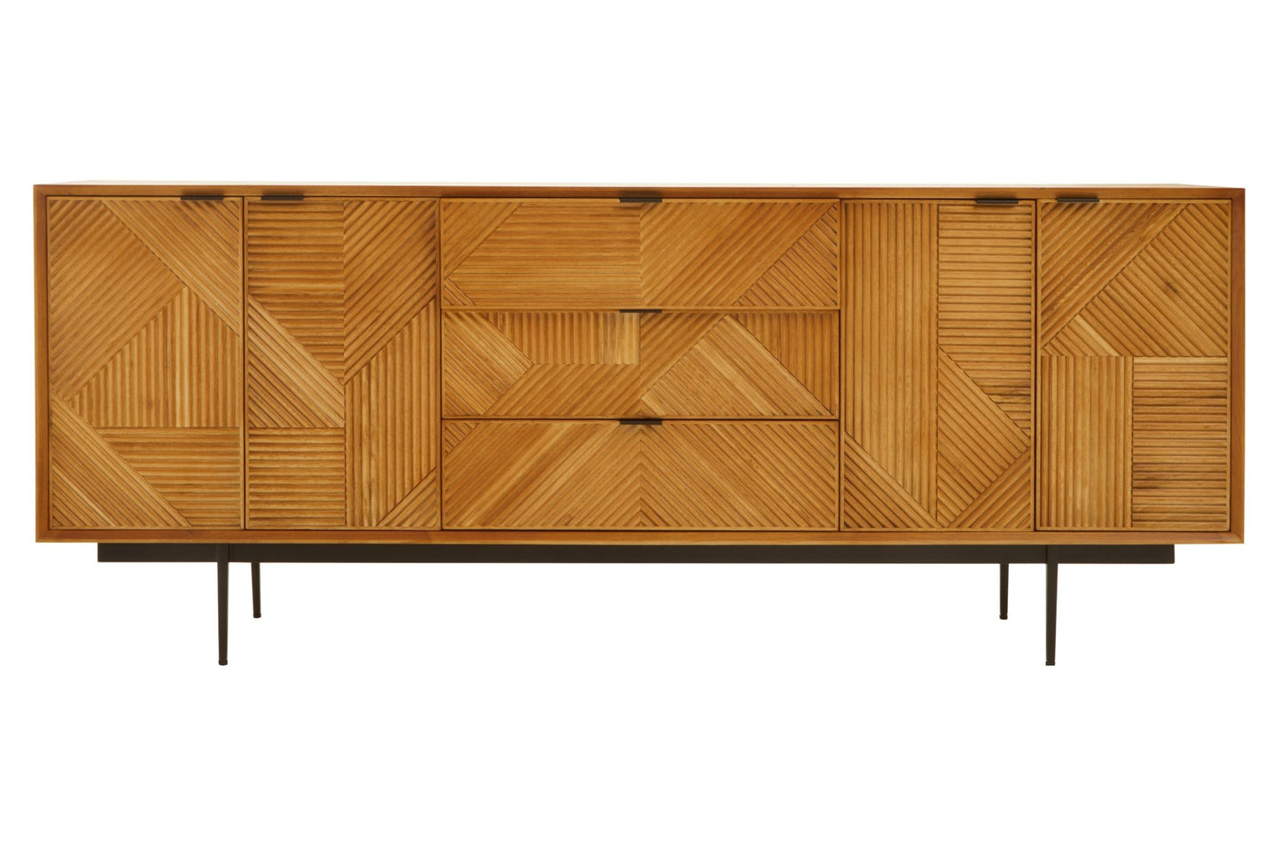 Gunnar Sideboard With Metal Legs - Skandi London