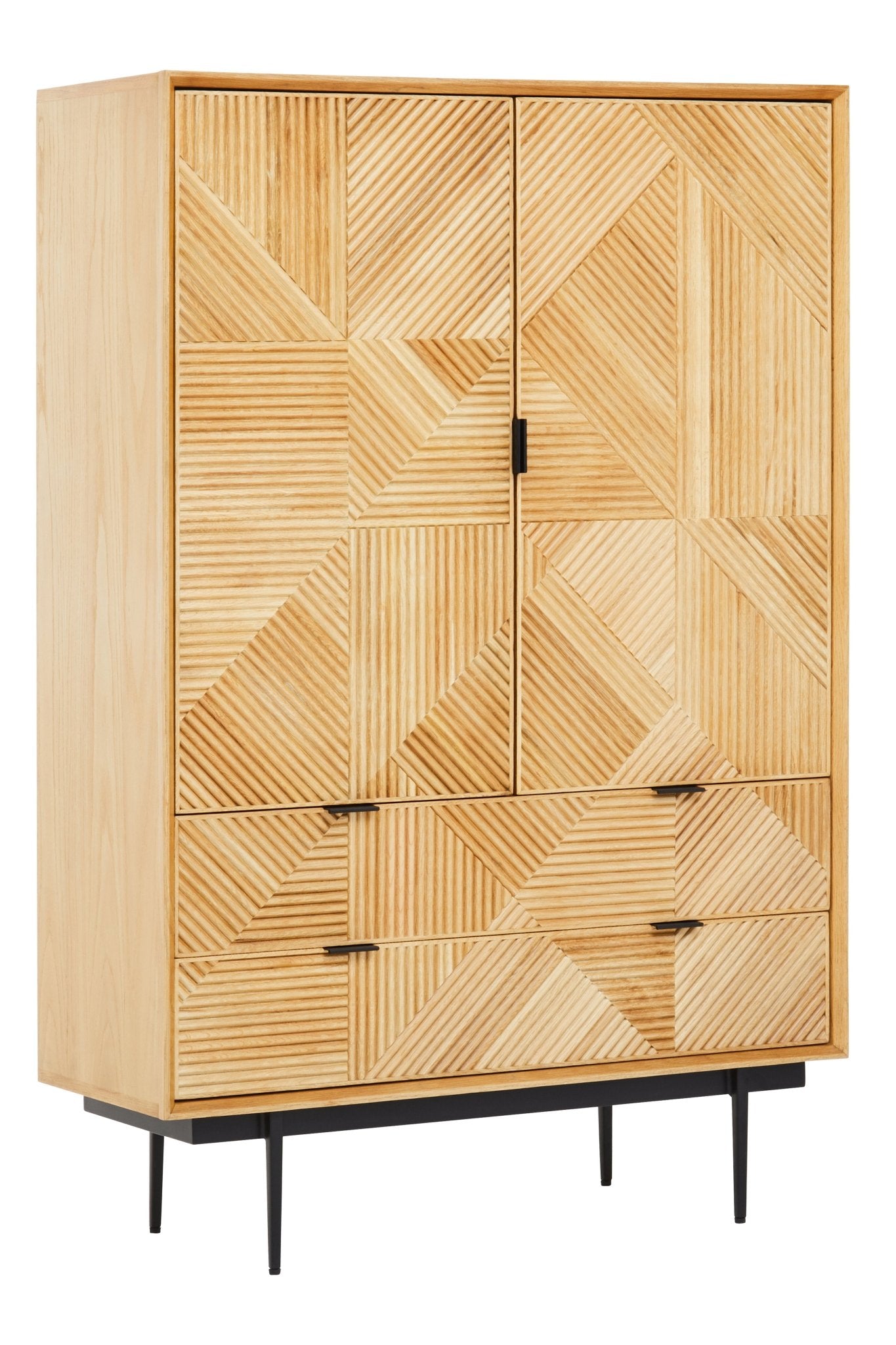 Gunnar Natural Wooden Cabinet - Skandi London