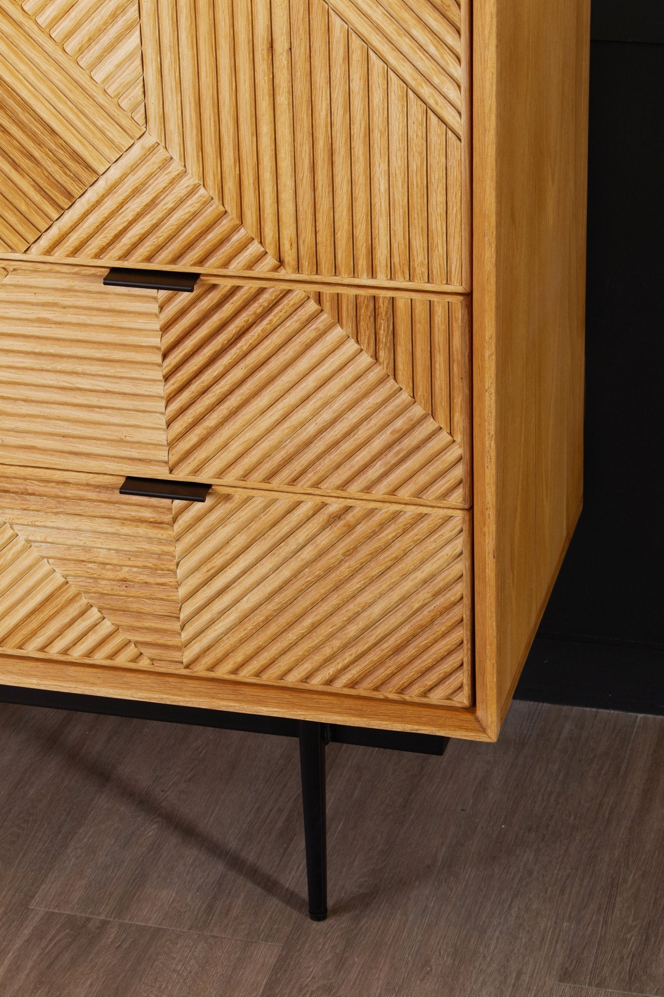 Gunnar Natural Wooden Cabinet - Skandi London