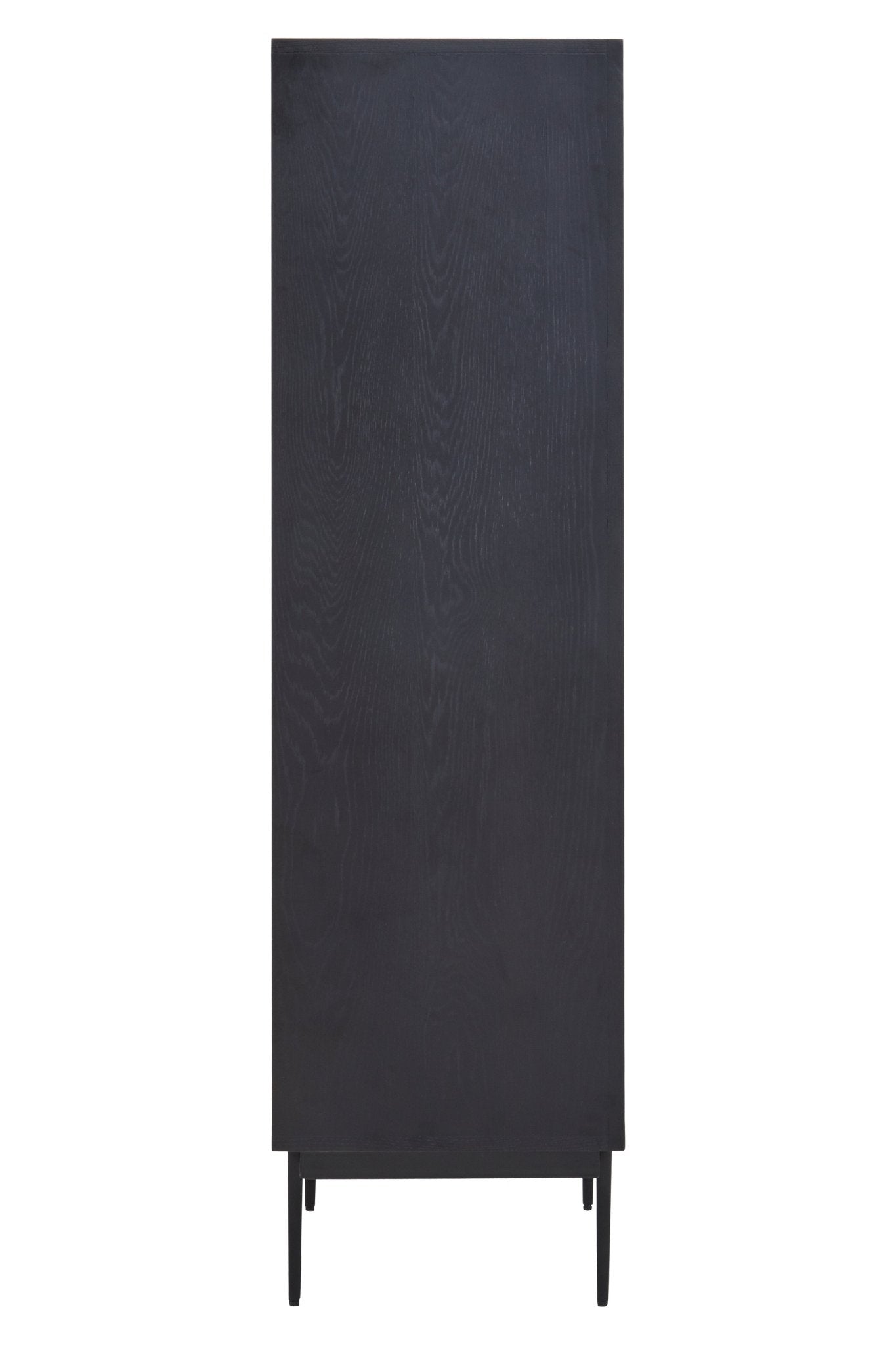 Gunnar Black Finish Wooden Cabinet - Skandi London