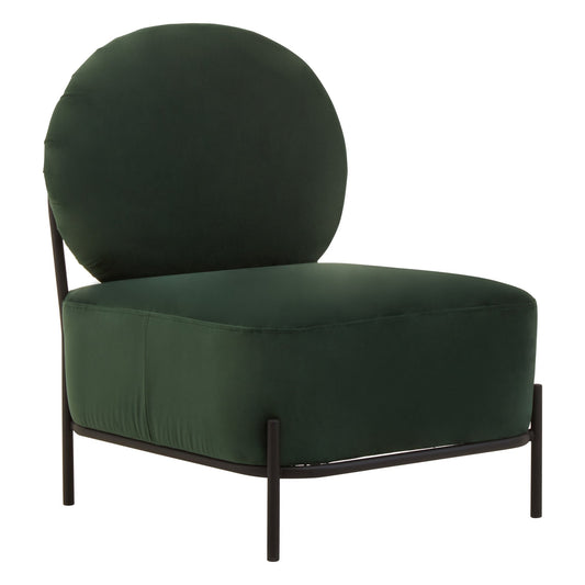 Folke Green Velvet Chair - Skandi London