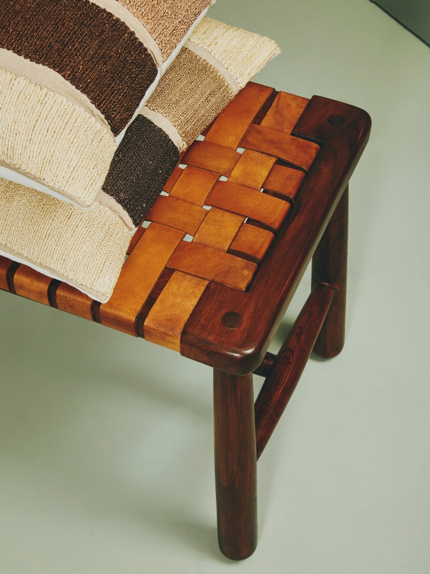 Grethe Strapped Bench - Skandi London