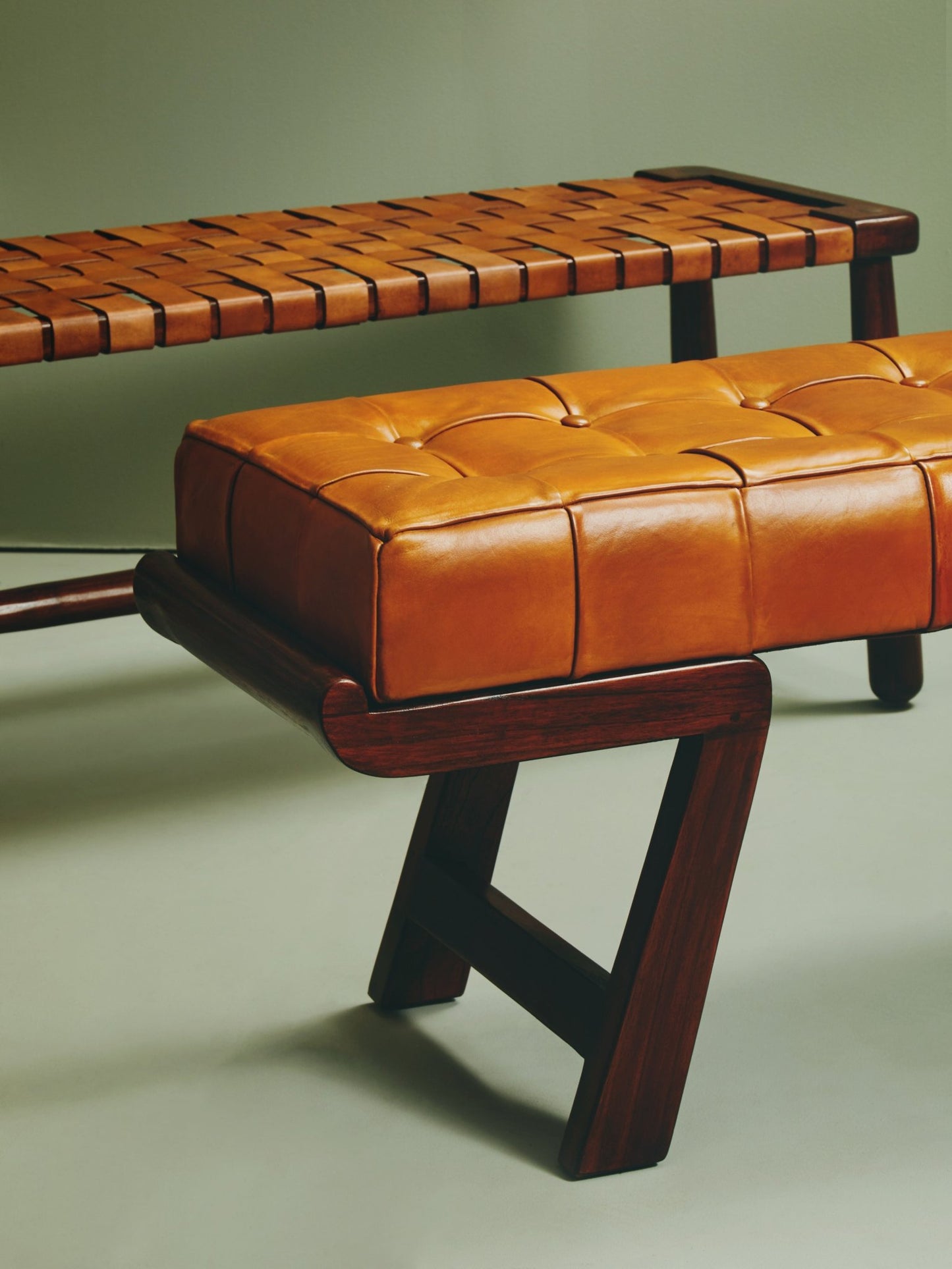 Grethe Bench With Angular Base - Skandi London