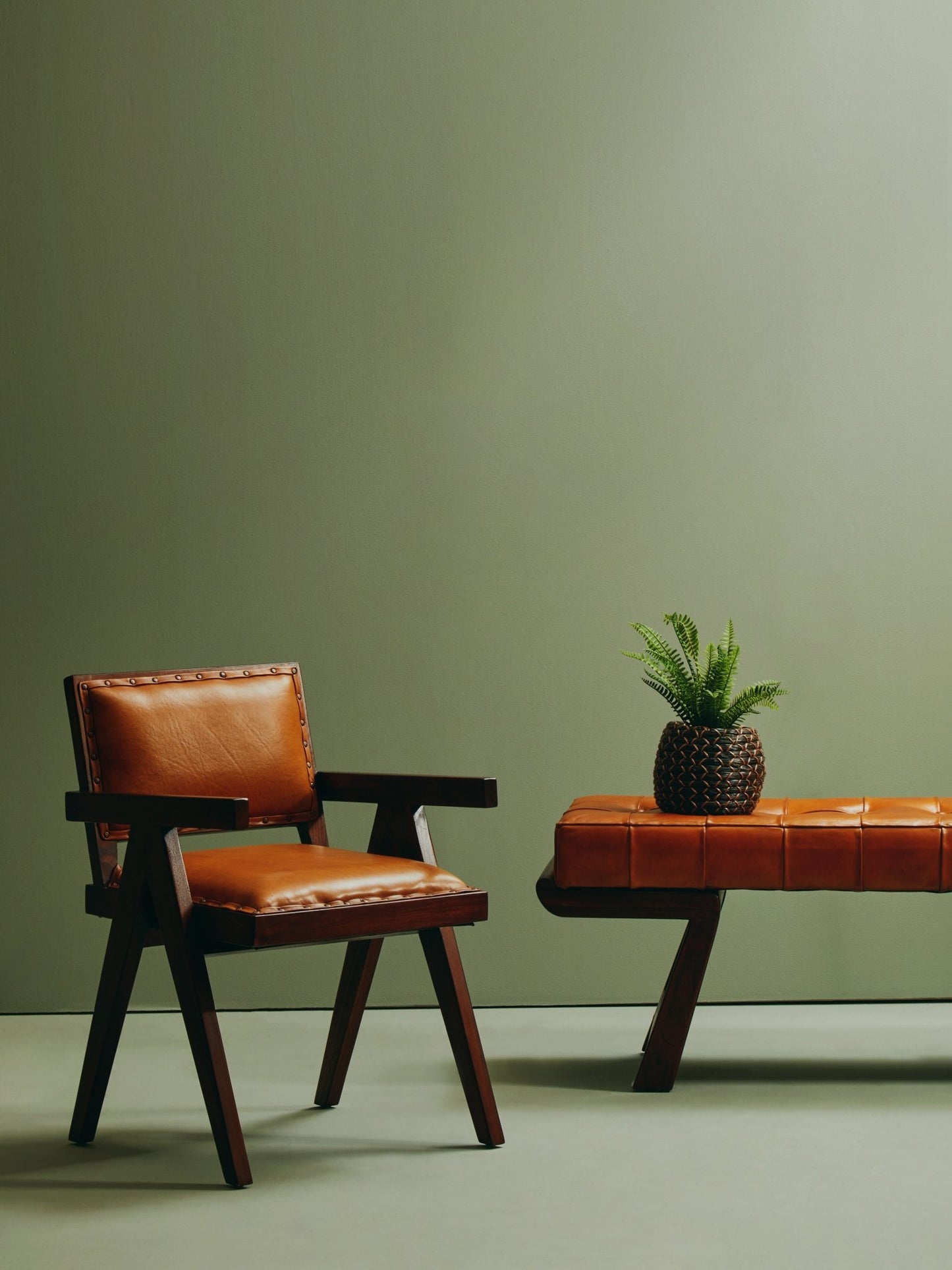 Grethe Bench With Angular Base - Skandi London