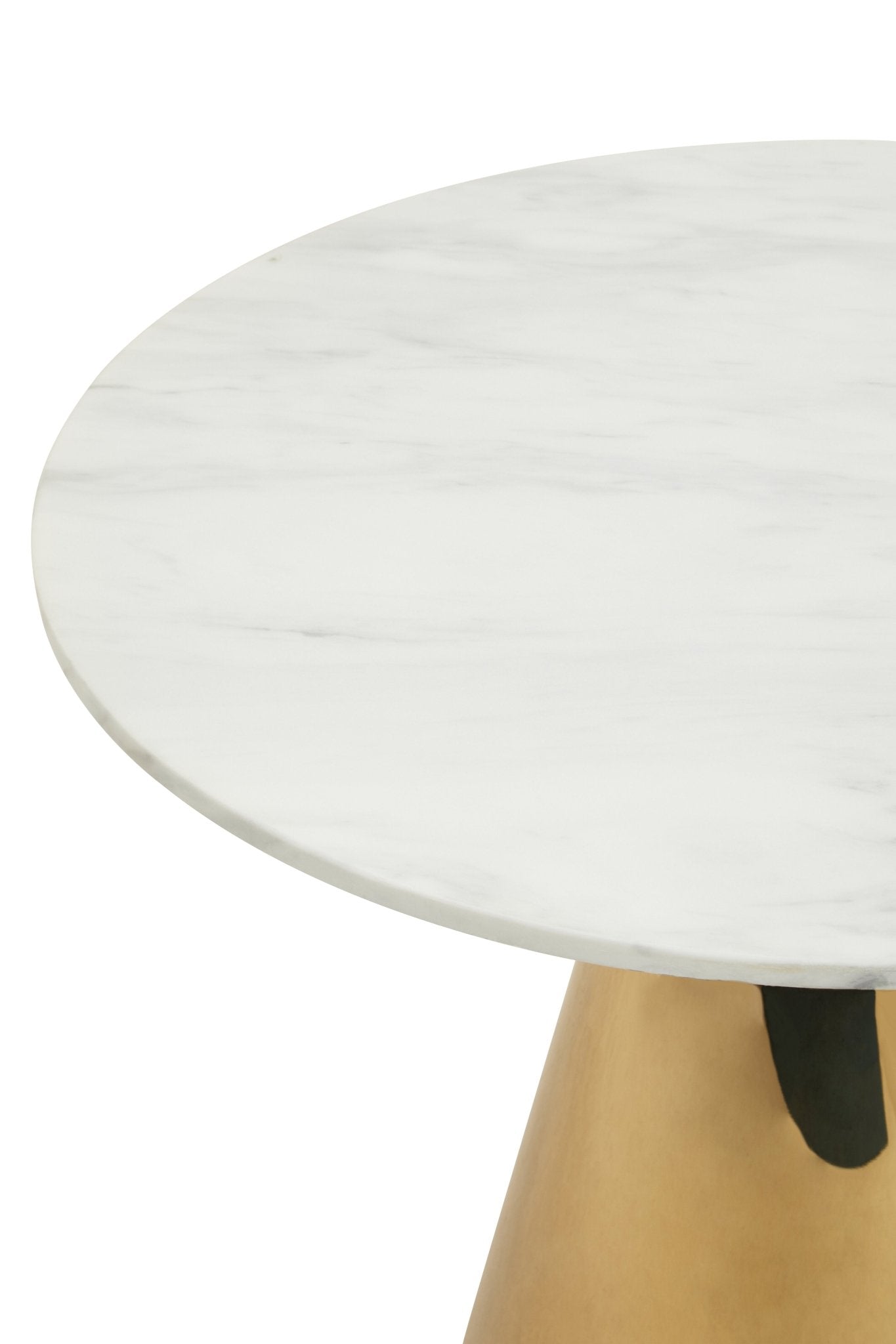 Axel White Marble Top Dining Table - Skandi London