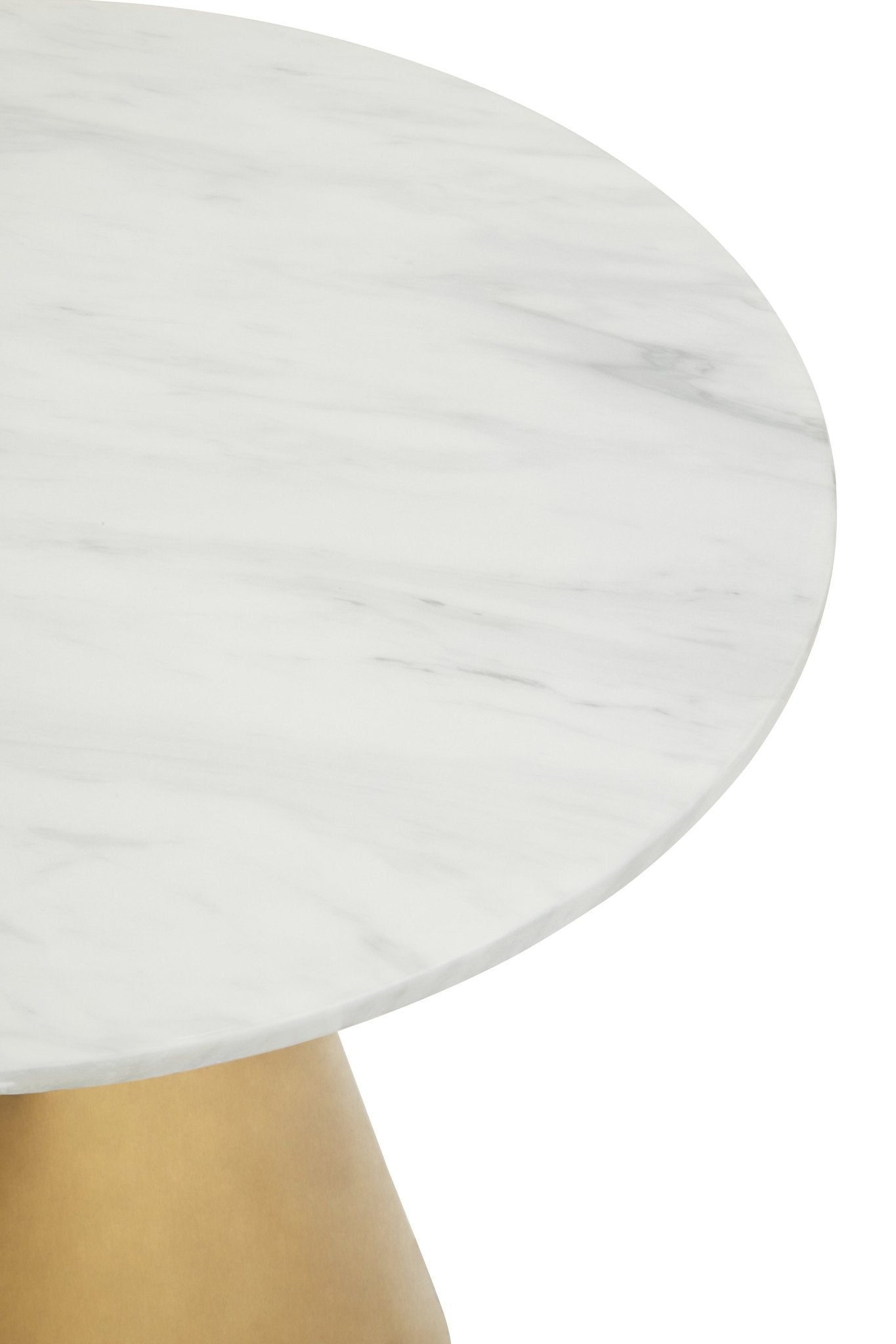 Axel White Marble Top Dining Table - Skandi London