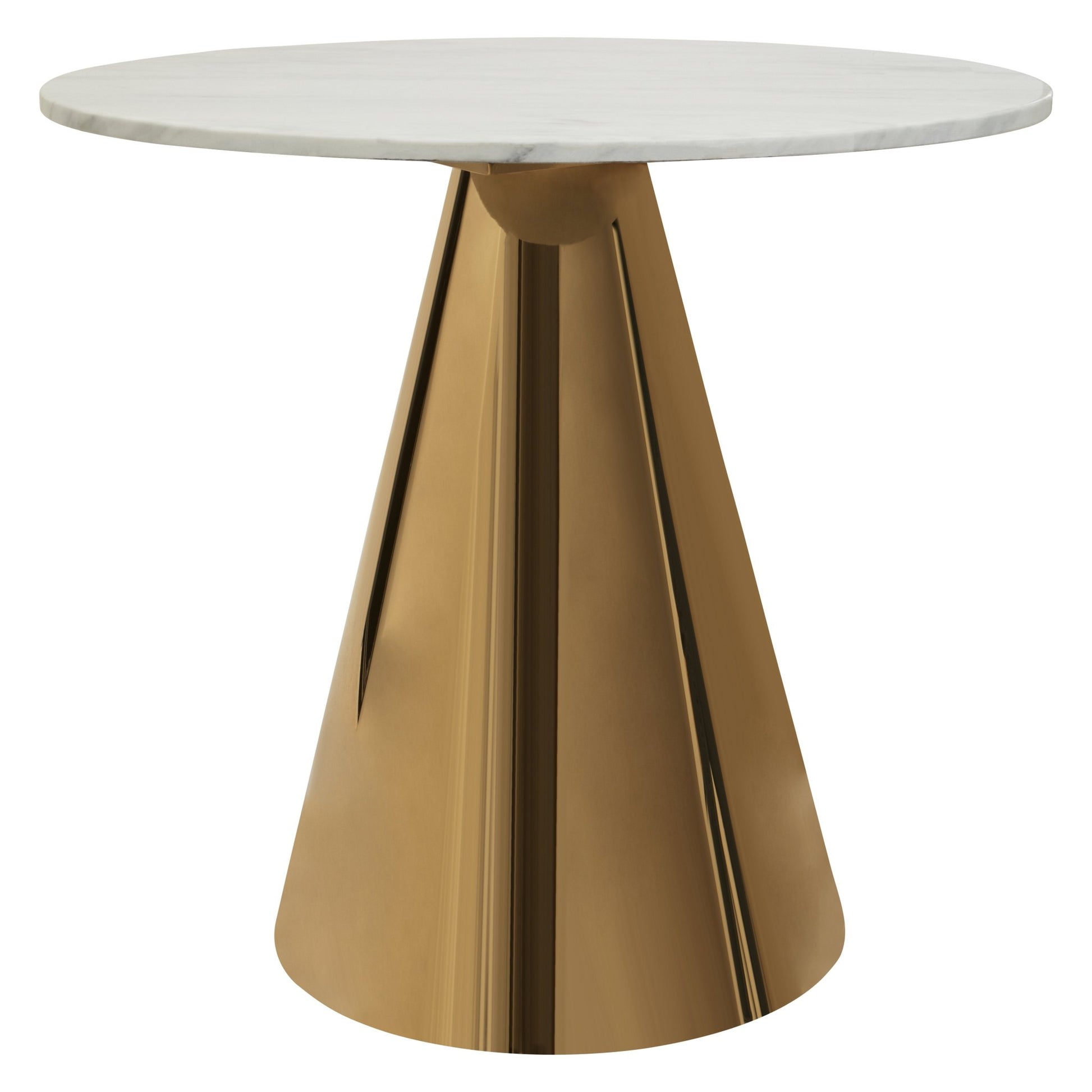 Axel White Marble Top Dining Table - Skandi London