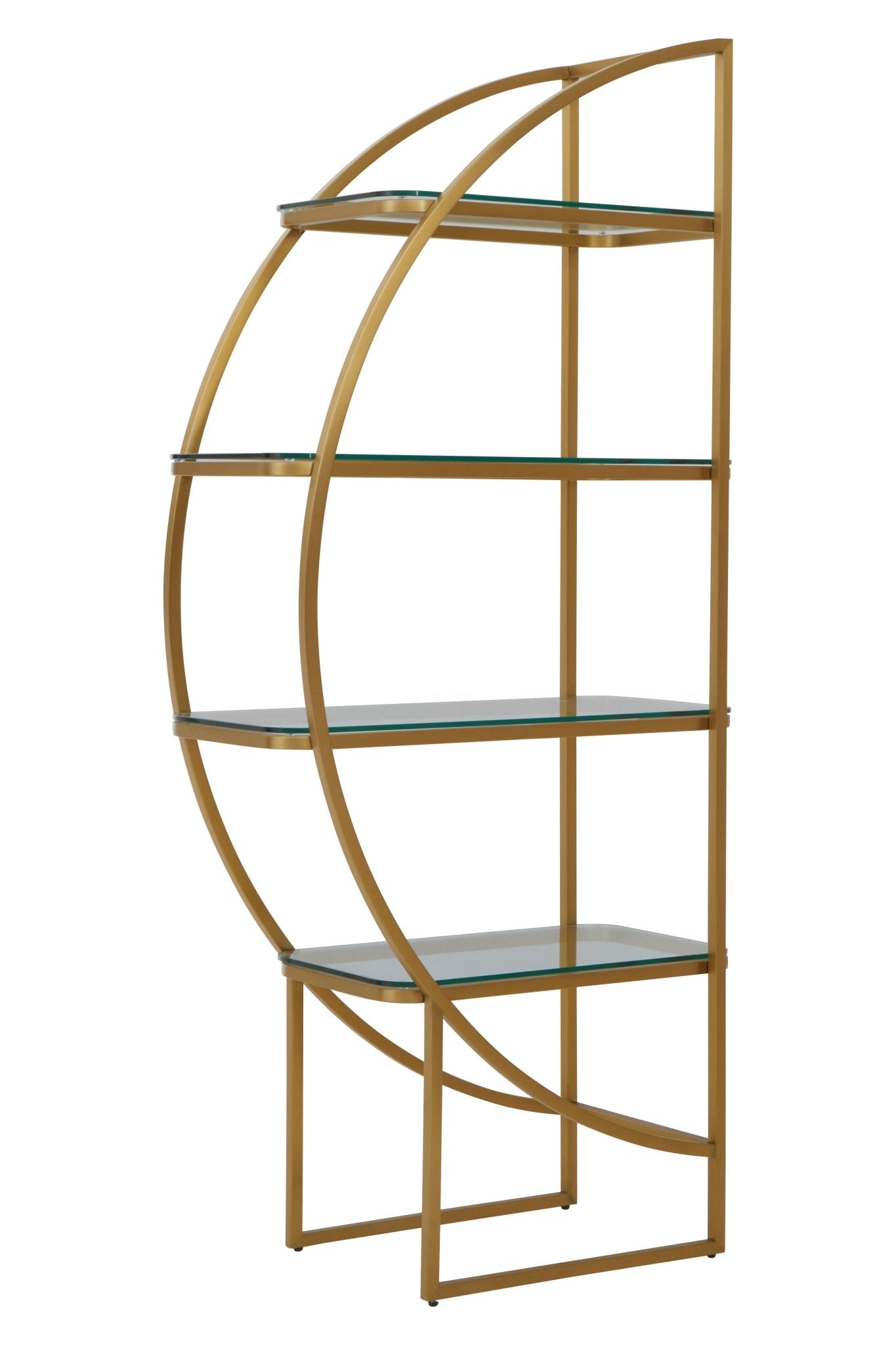 Sander Left Half Moon Shelf Unit - Skandi London