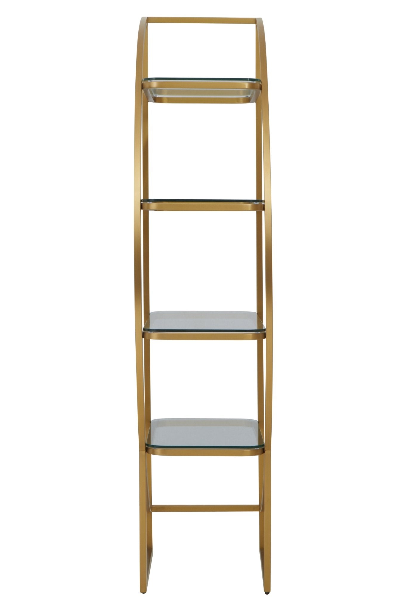 Sander Left Half Moon Shelf Unit - Skandi London