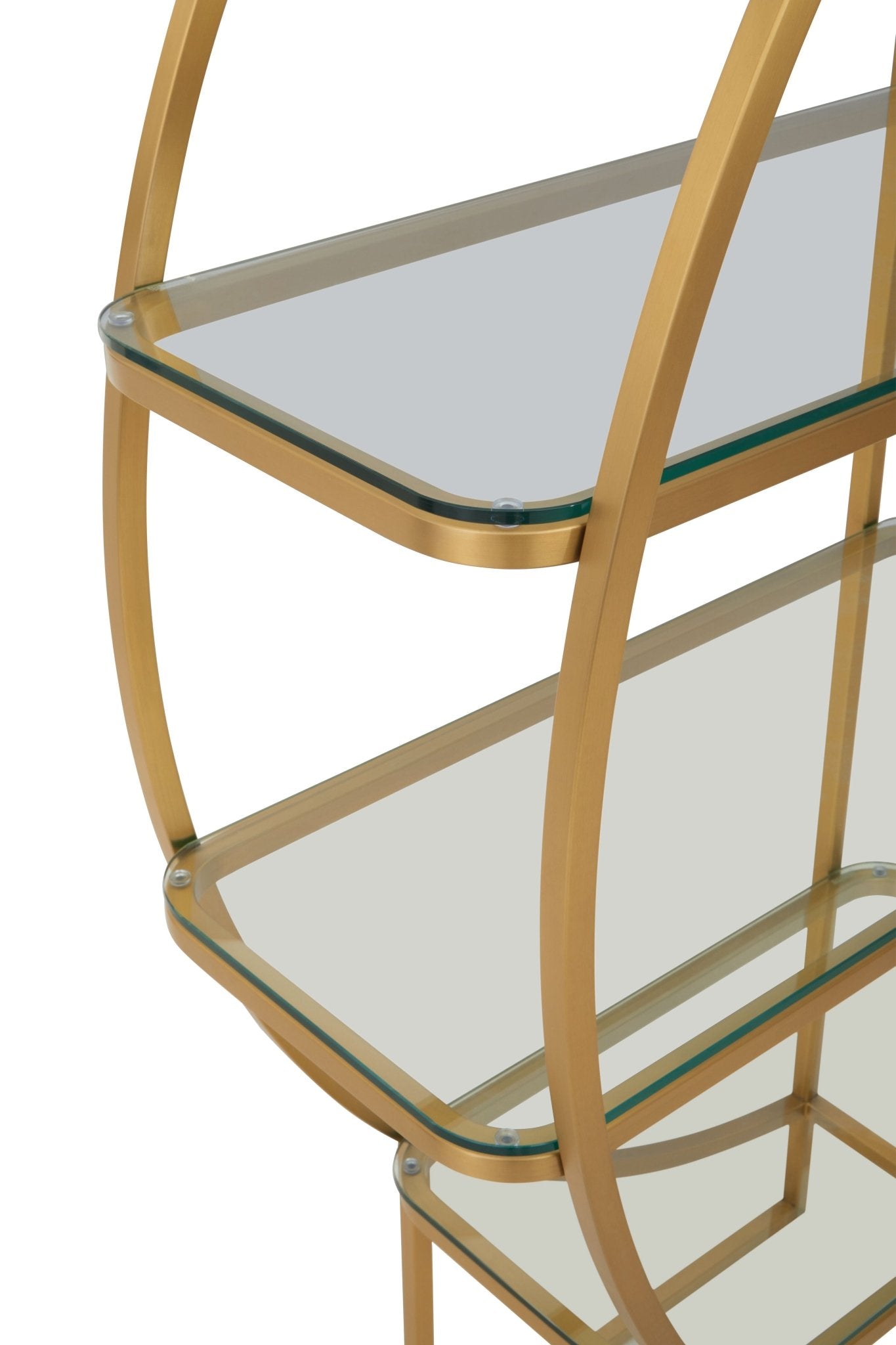 Sander Left Half Moon Shelf Unit - Skandi London