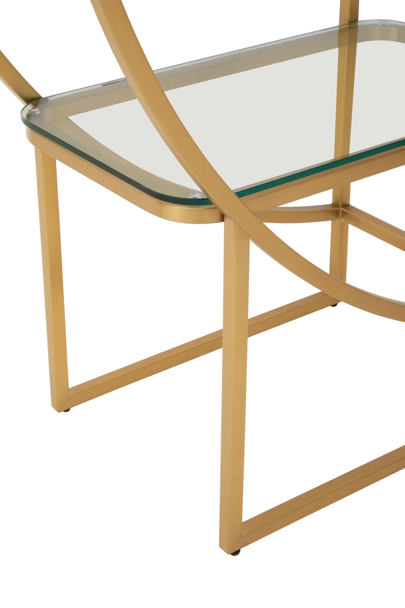 Sander Left Half Moon Shelf Unit - Skandi London
