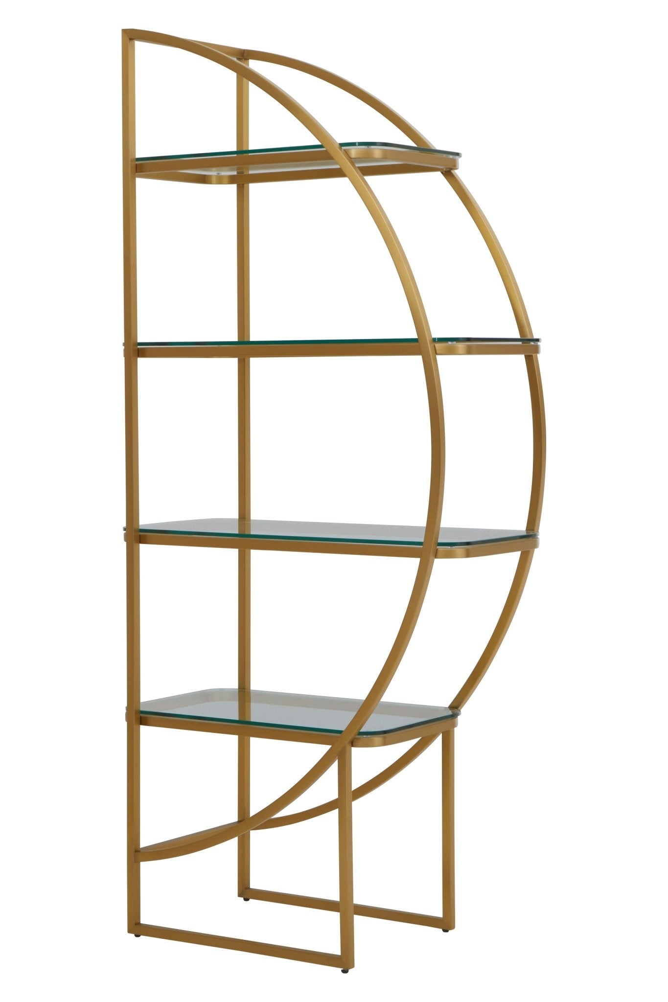 Sander Right Half Moon Shelf Unit - Skandi London