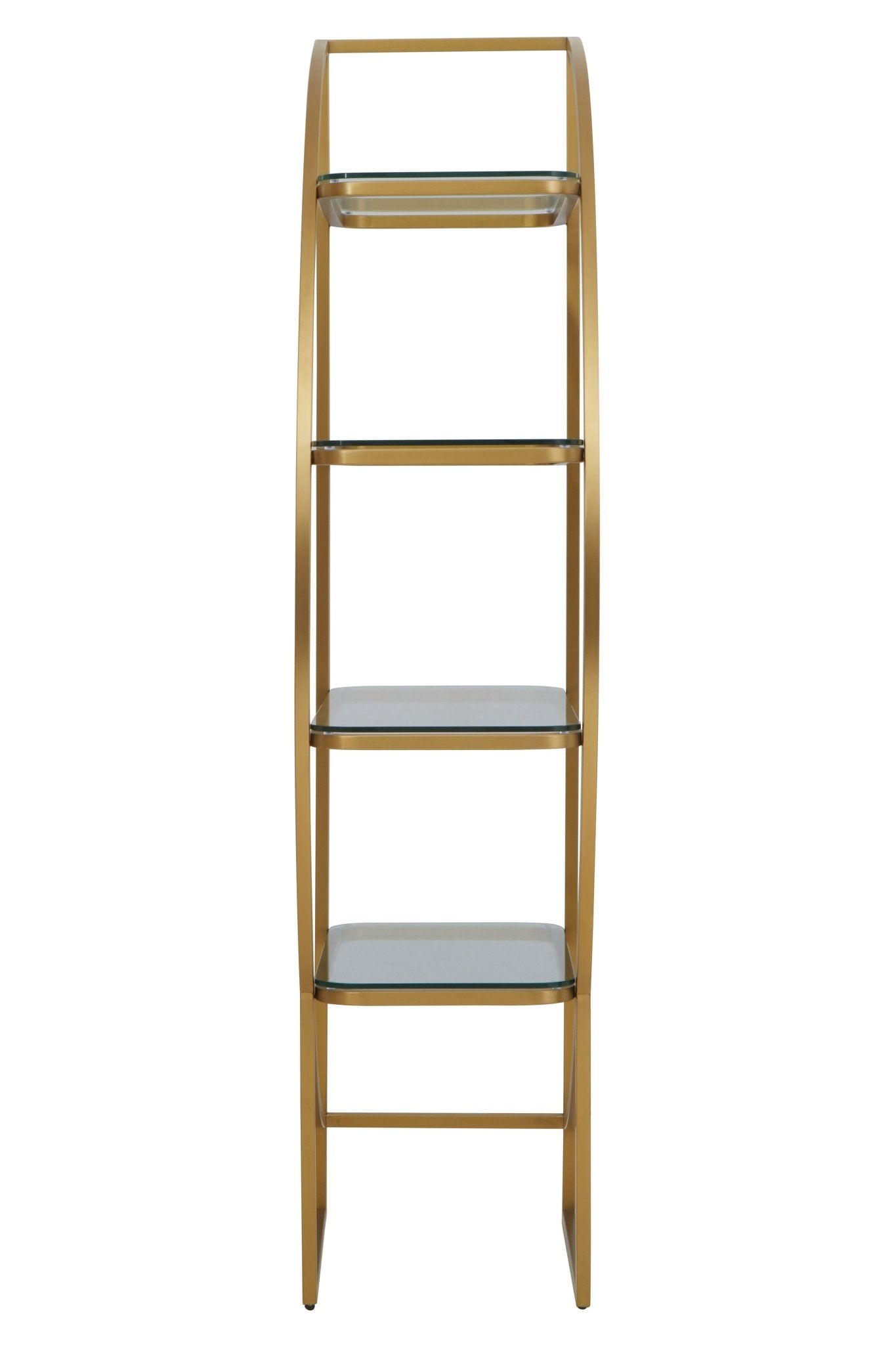 Sander Right Half Moon Shelf Unit - Skandi London