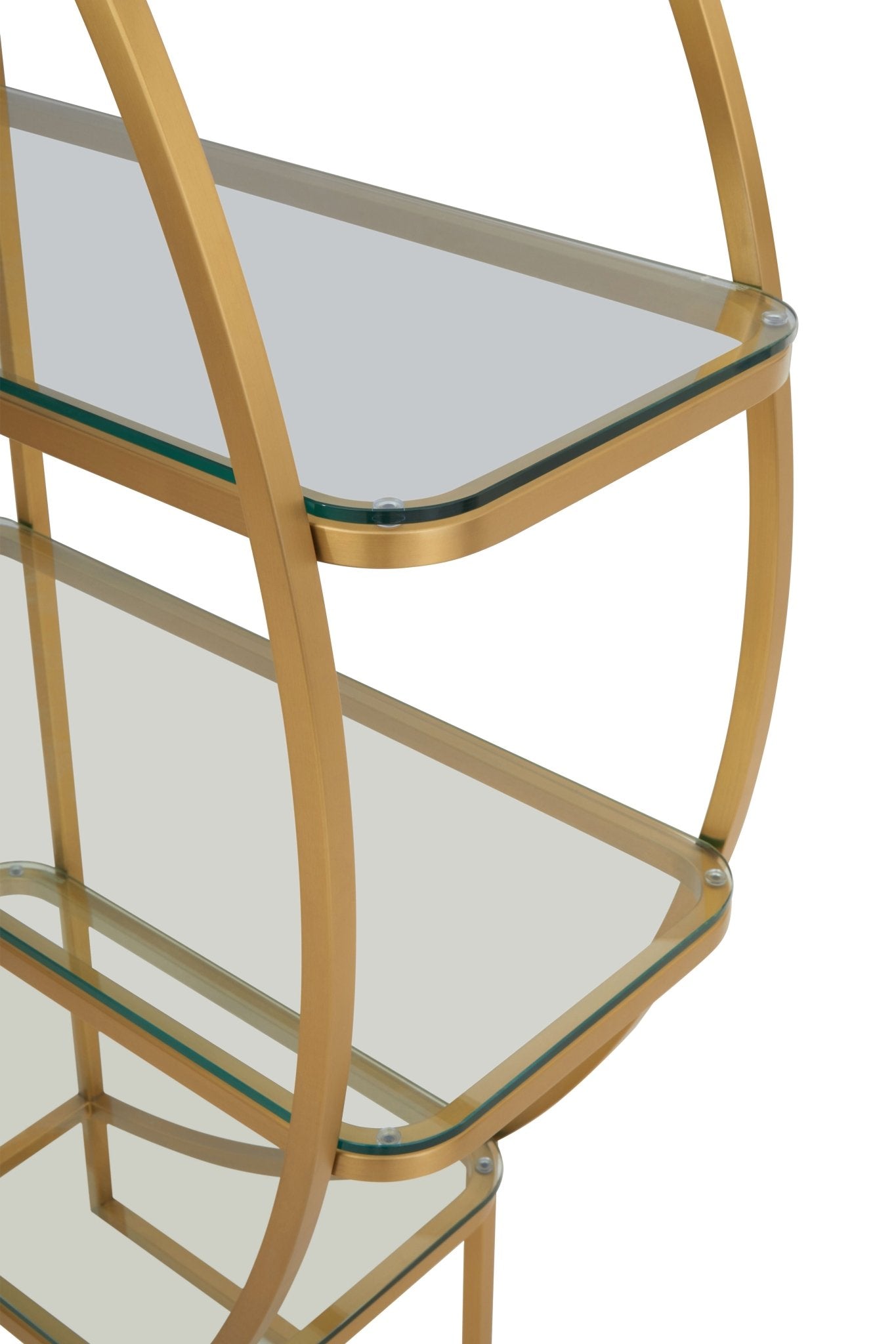 Sander Right Half Moon Shelf Unit - Skandi London