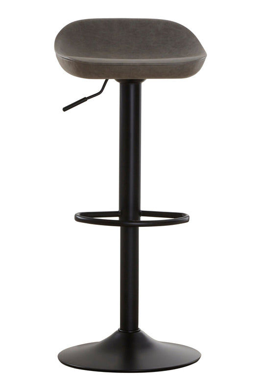 Caryn Set Of Two Ash Bar Stools - Skandi London