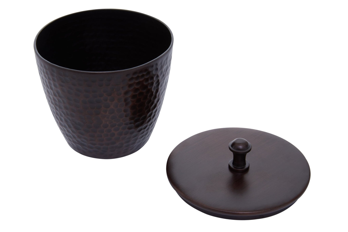 Alma Bronze Finish Bathroom Jar - Skandi London