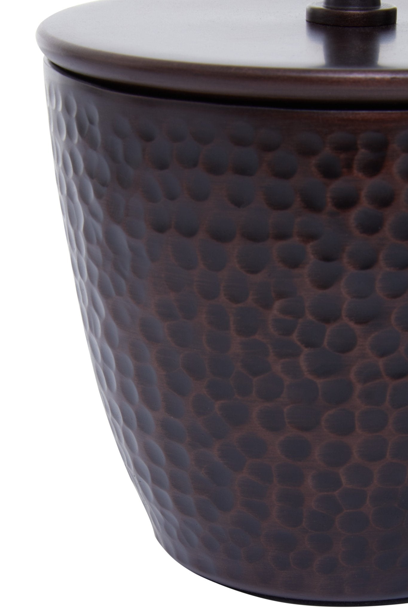 Alma Bronze Finish Bathroom Jar - Skandi London