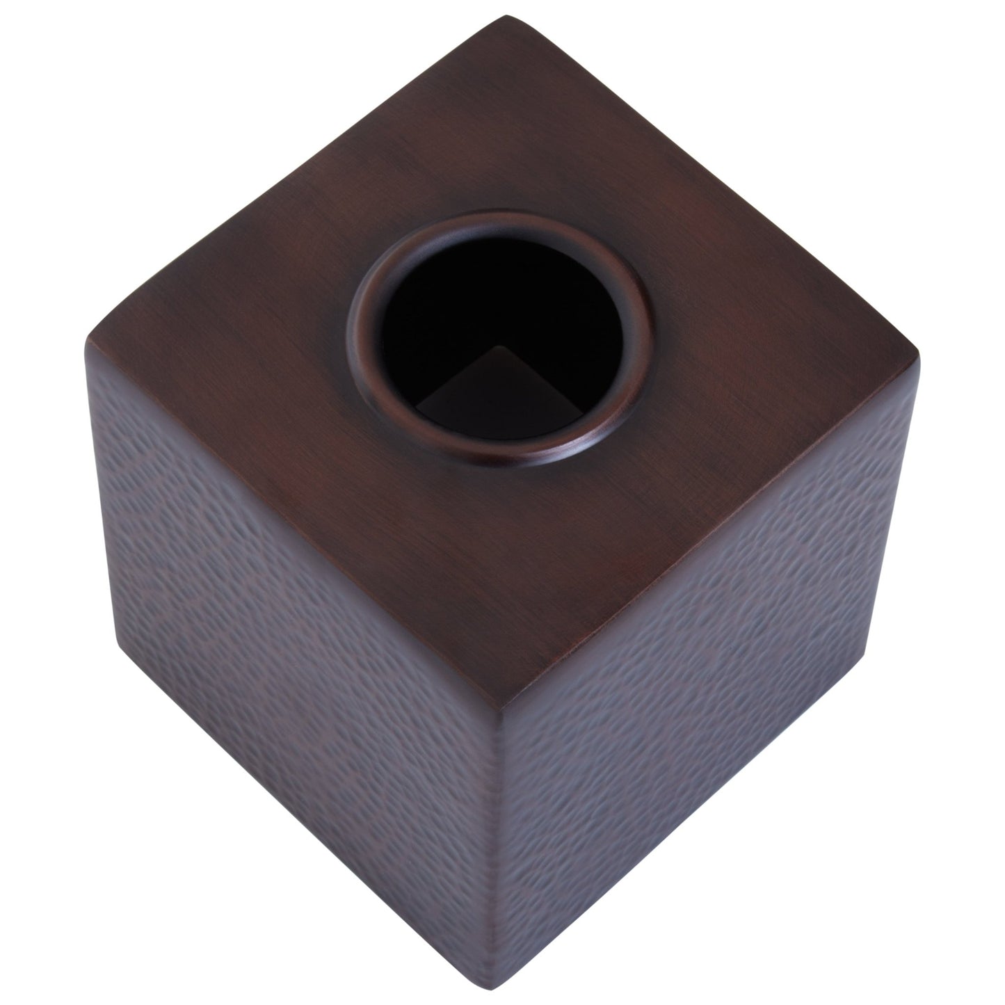 Alma Bronze Finish Tissue Box - Skandi London