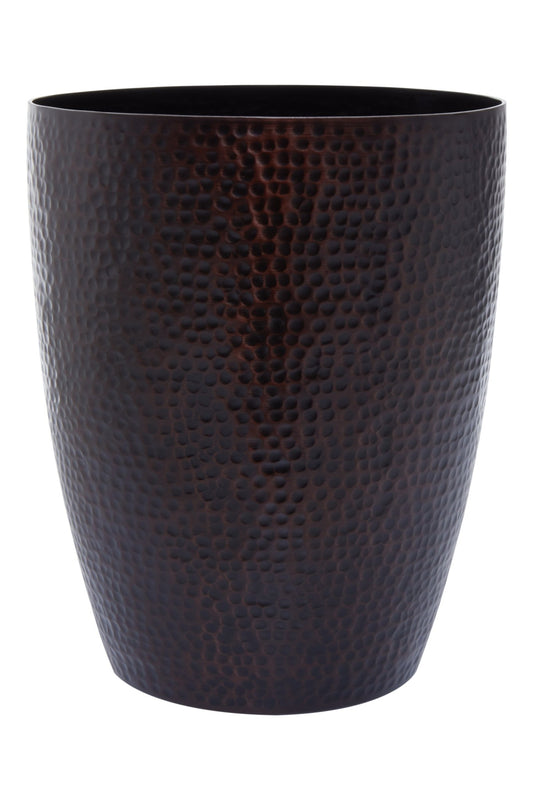 Alma Bronze Finish Waste Bin - Skandi London