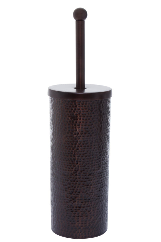 Alma Bronze Finish Aluminium Toilet Brush - Skandi London