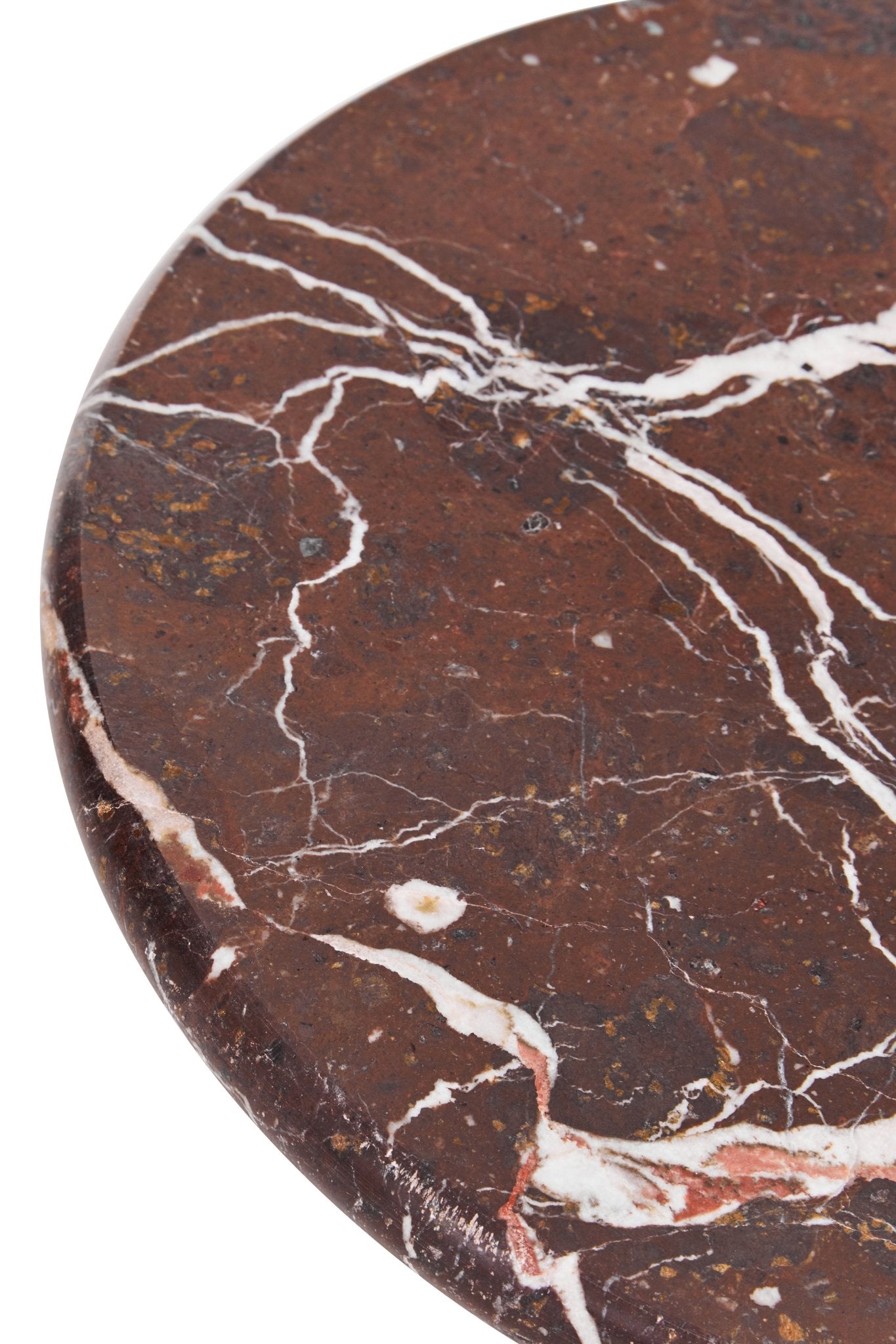 Vida Red Marble Round Chopping and Serving Board - Skandi London