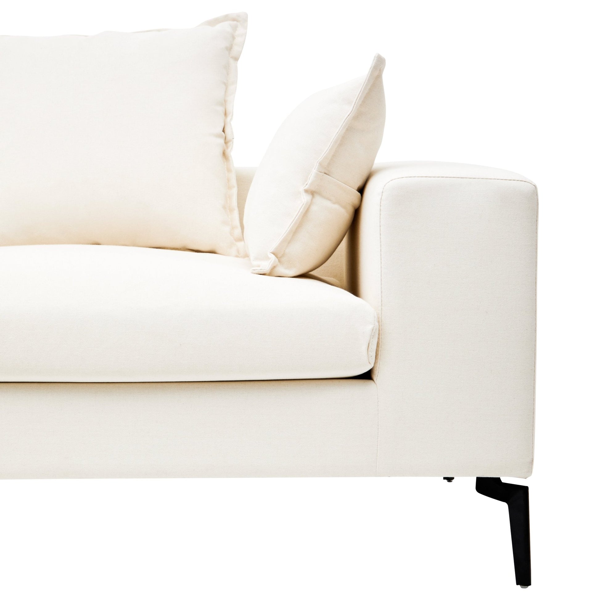 Astrid 3 Seat Cream Sofa - Skandi London