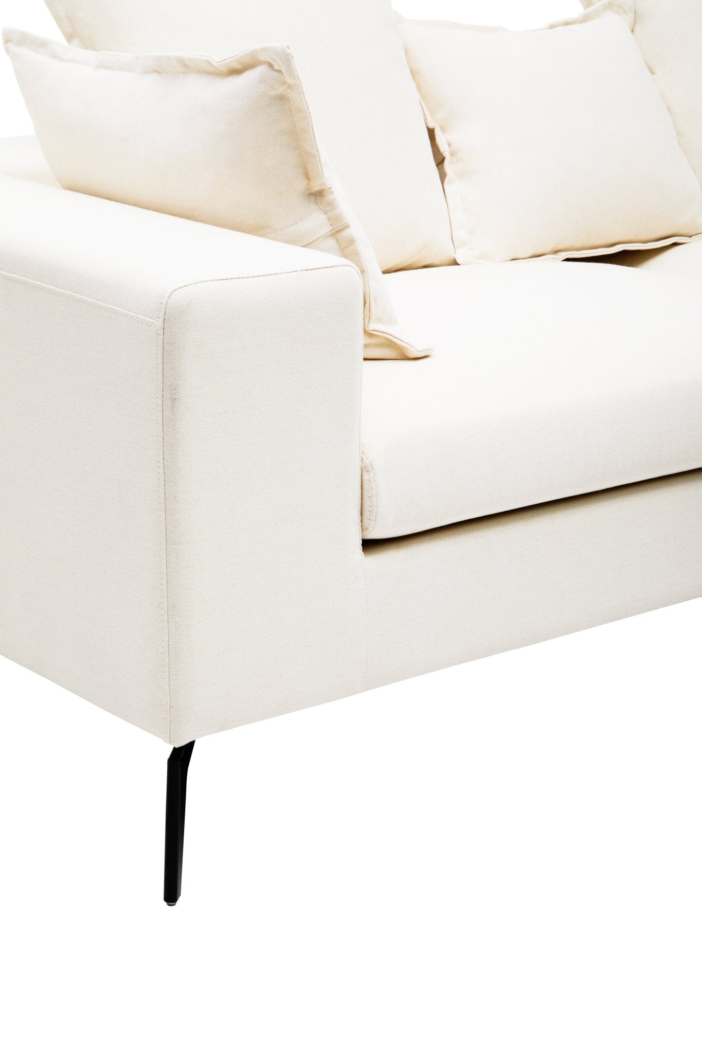 Astrid 3 Seat Cream Sofa - Skandi London