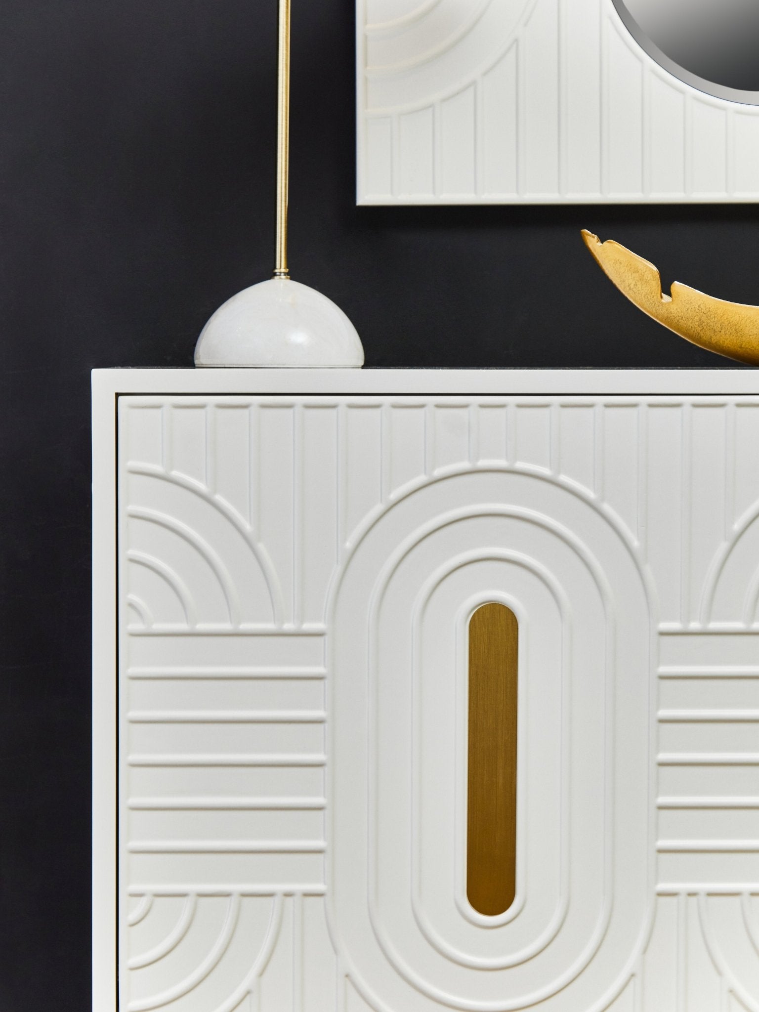 Casper Off White Sideboard - Skandi London