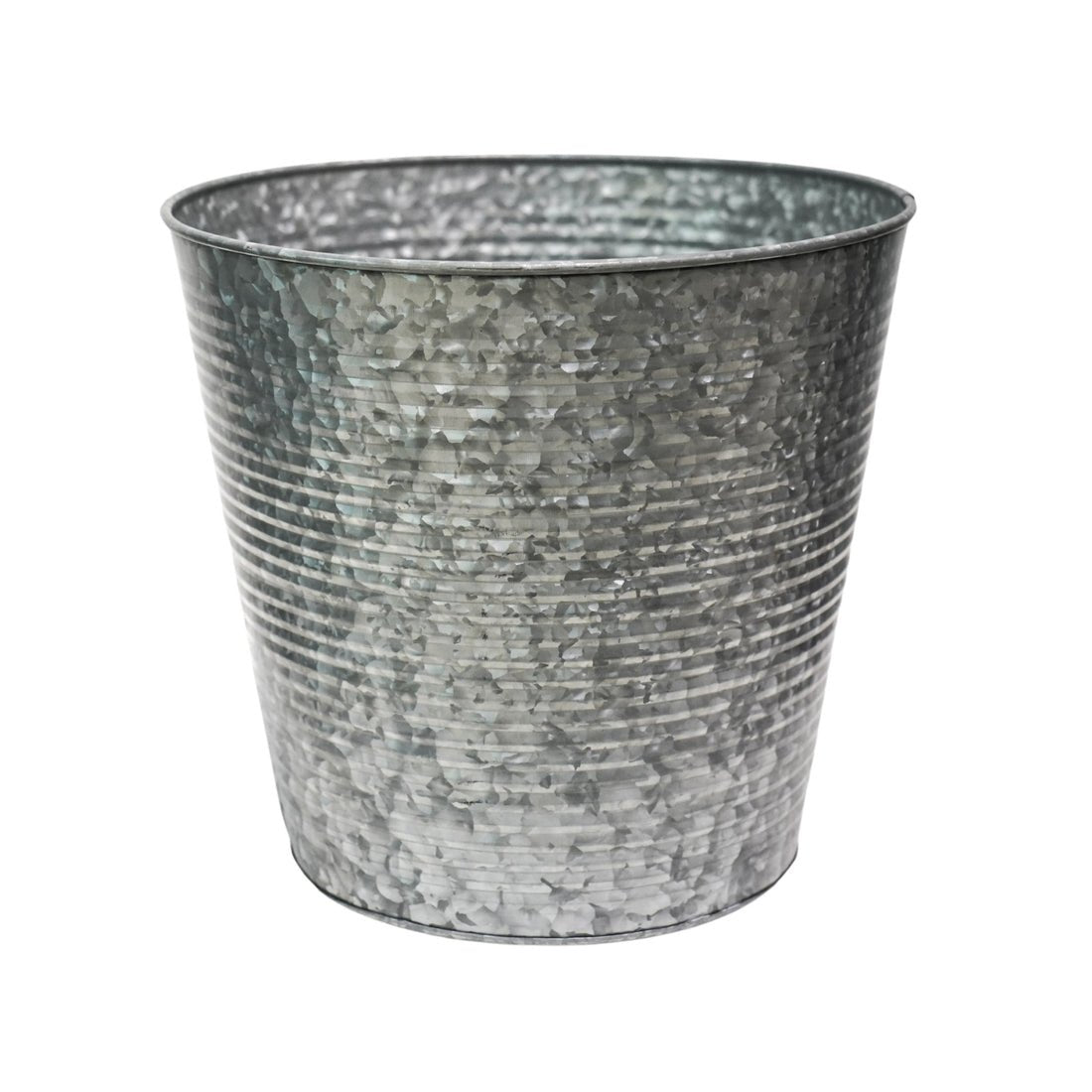 Wolter Galvanised Planter - Medium - Skandi London