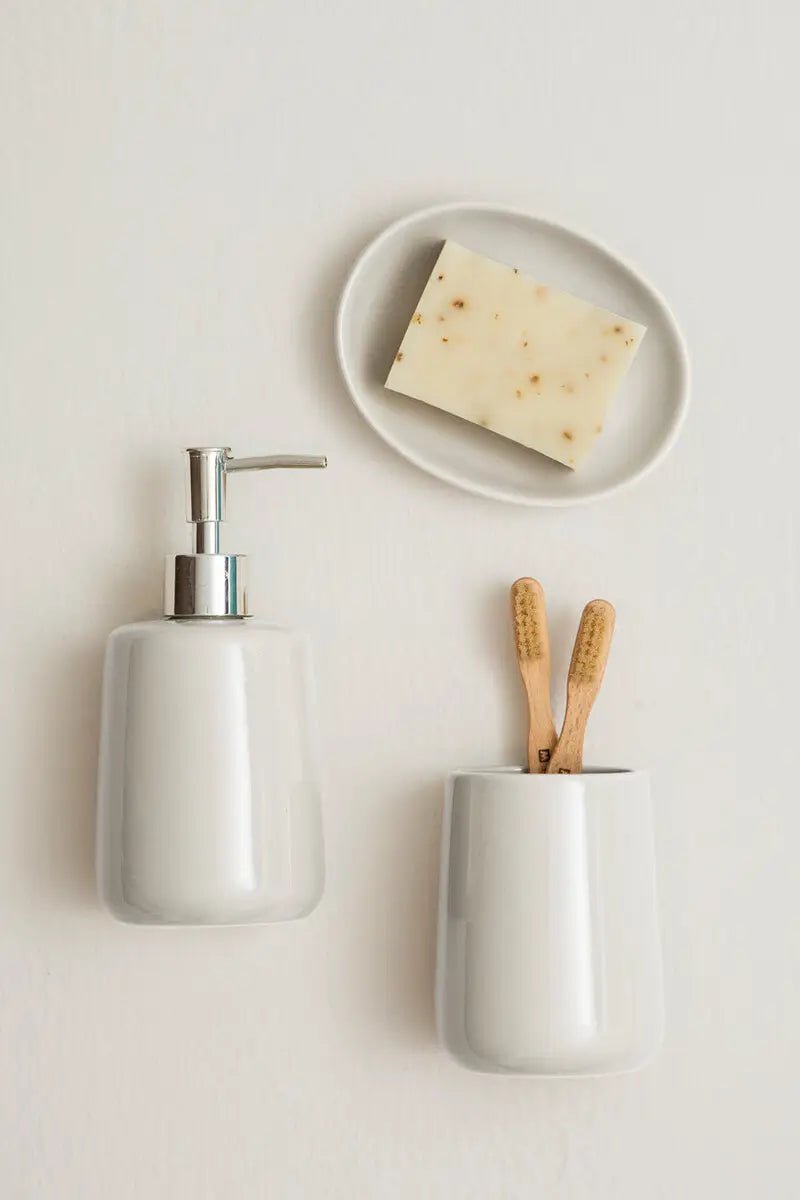 Keyla Natural 3Pc Bathroom Set - Skandi London