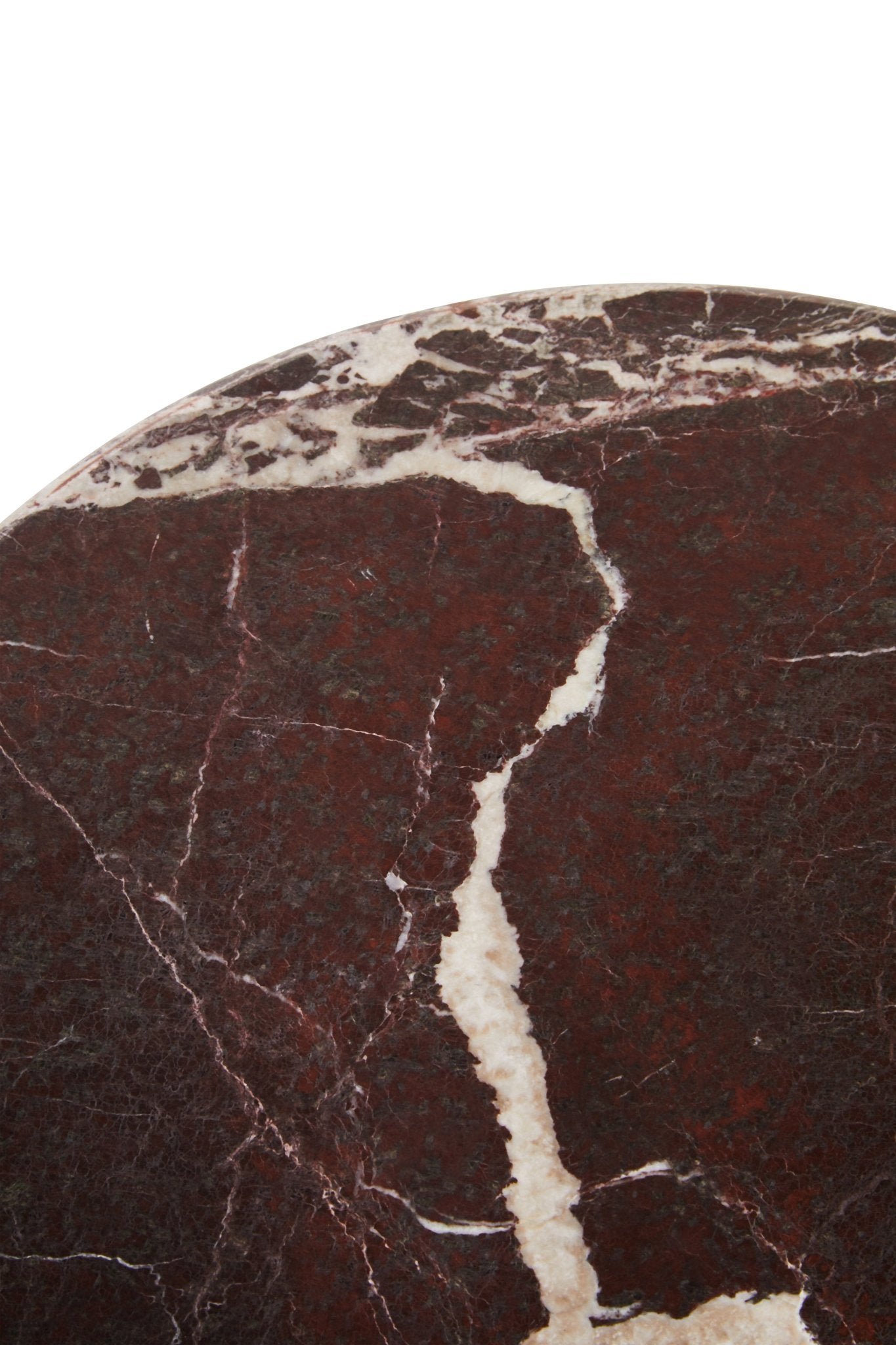 Vida Red Marble Round Chopping and Serving Board - Skandi London