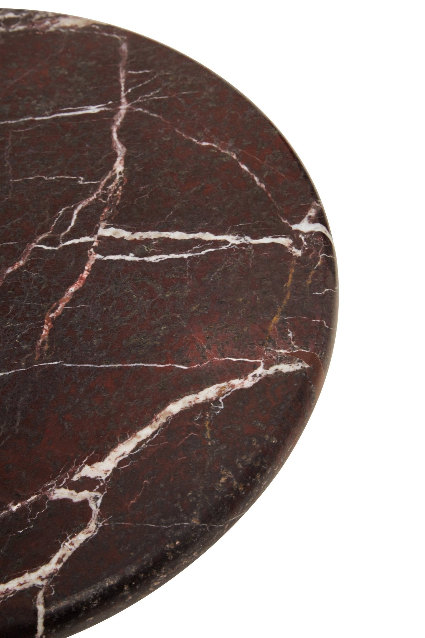 Vida Red Marble Round Chopping and Serving Board - Skandi London