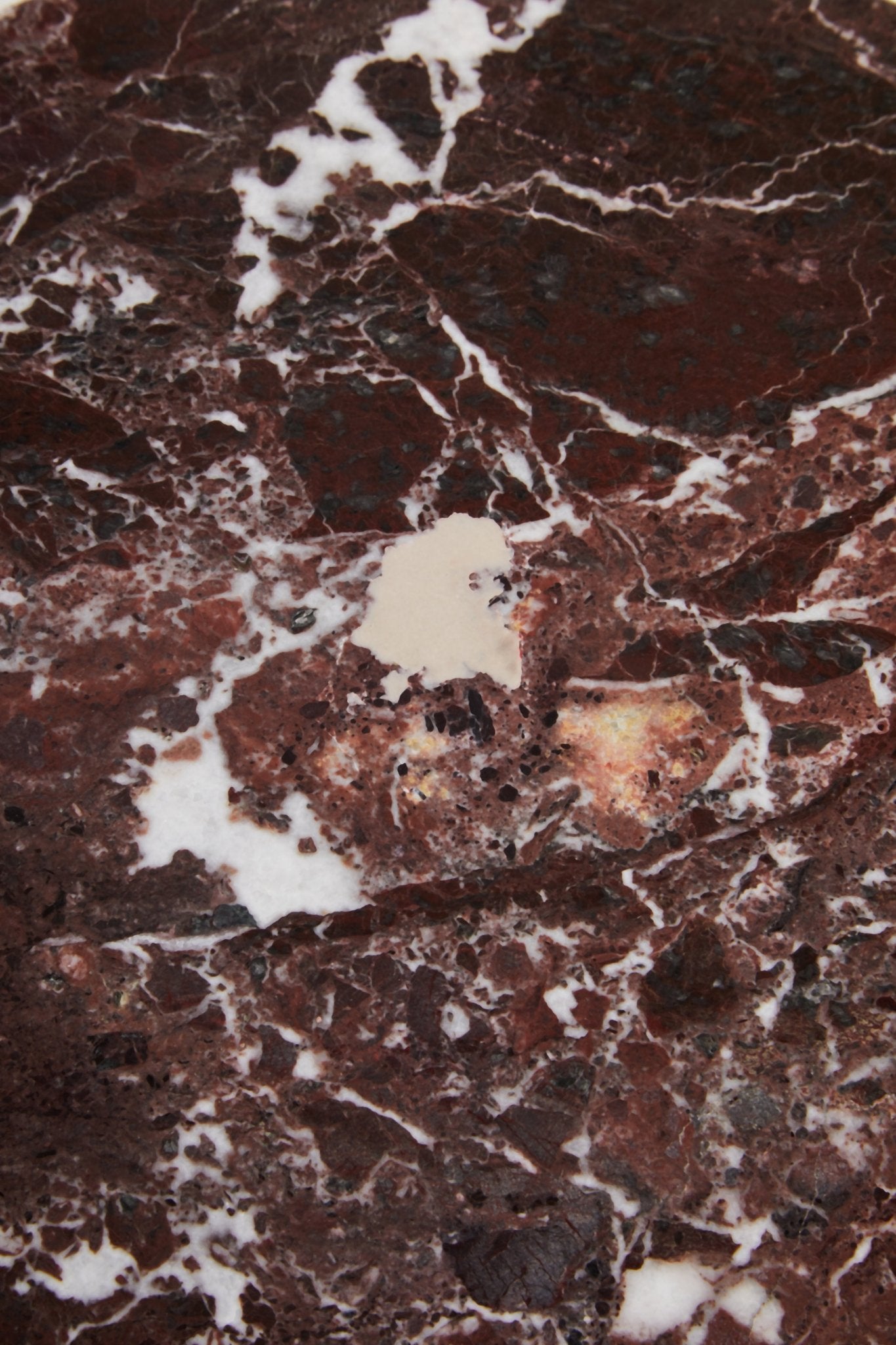 Vida Red Marble Round Chopping and Serving Board - Skandi London